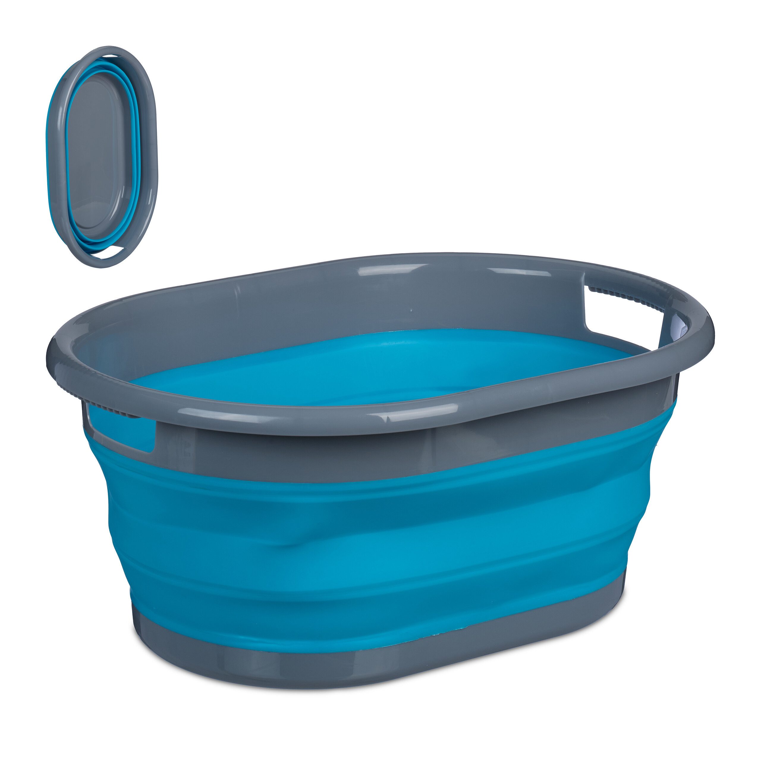 relaxdays Wäschekorb Faltbarer Wäschekorb 21 Liter günstig online kaufen