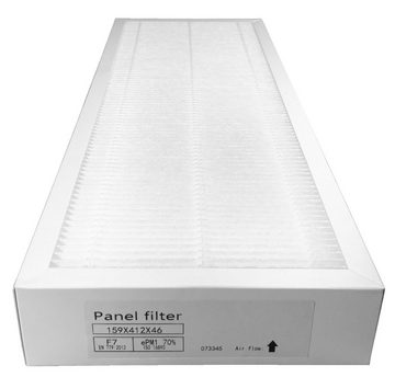 Comedes Ersatzfilter 2 Stück F7 Filter passend für Pluggit Avent P310, einsetzbar statt Pluggit F7 Ersatzfilter APFF7-310