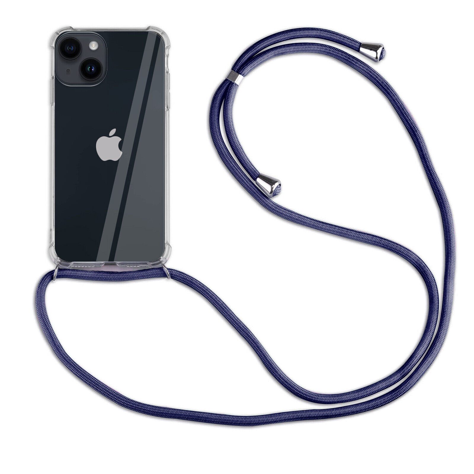 betterfon Handykette für Apple iPhone 14 Handyhülle mit Band & Kordel, Hände frei – mit Schnur & Silikonhülle für Job, Haushalt & mehr