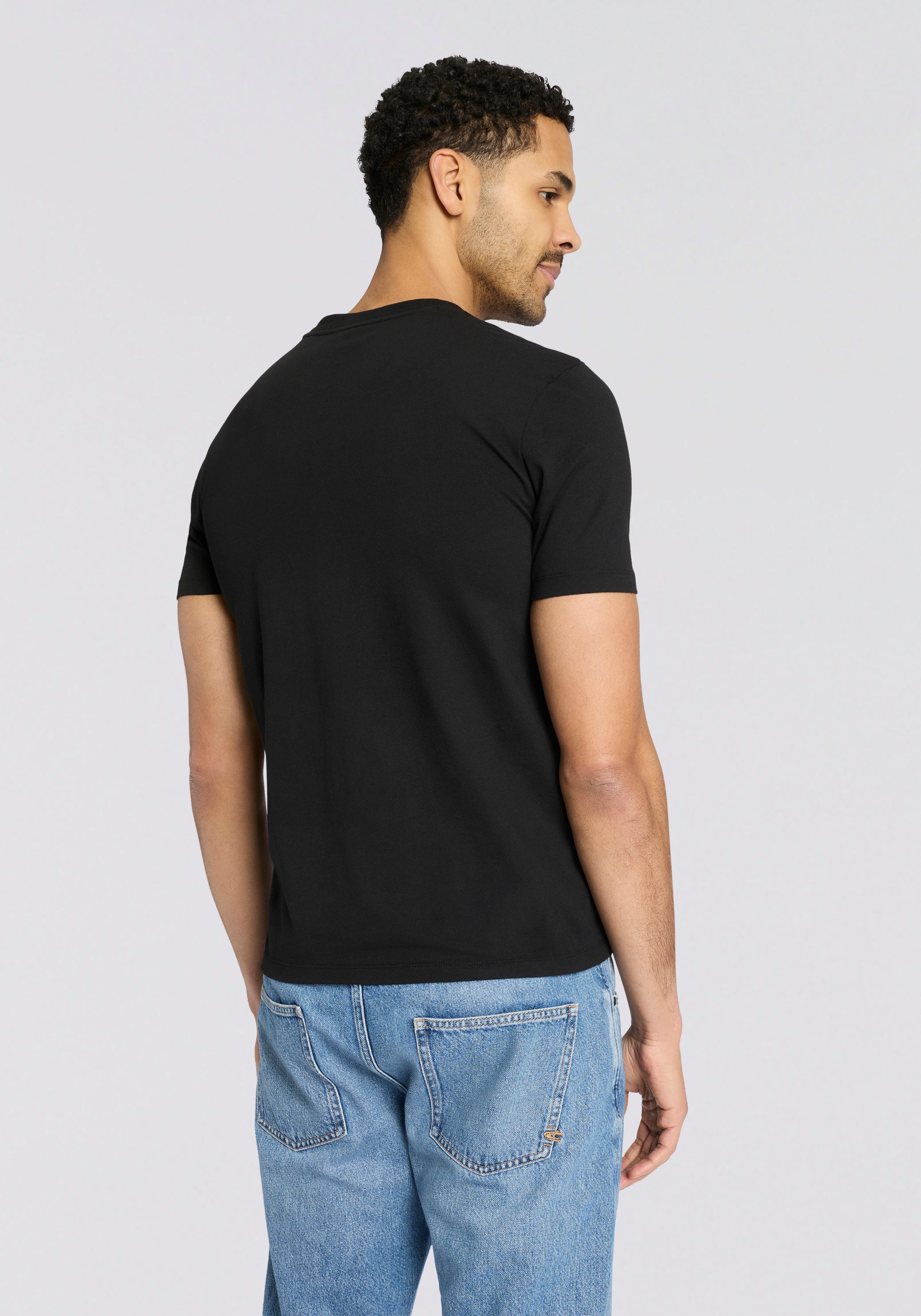 HUGO T-Shirt Dulivio Rundhalsausschnitt, Regular Fit, Must have Basic