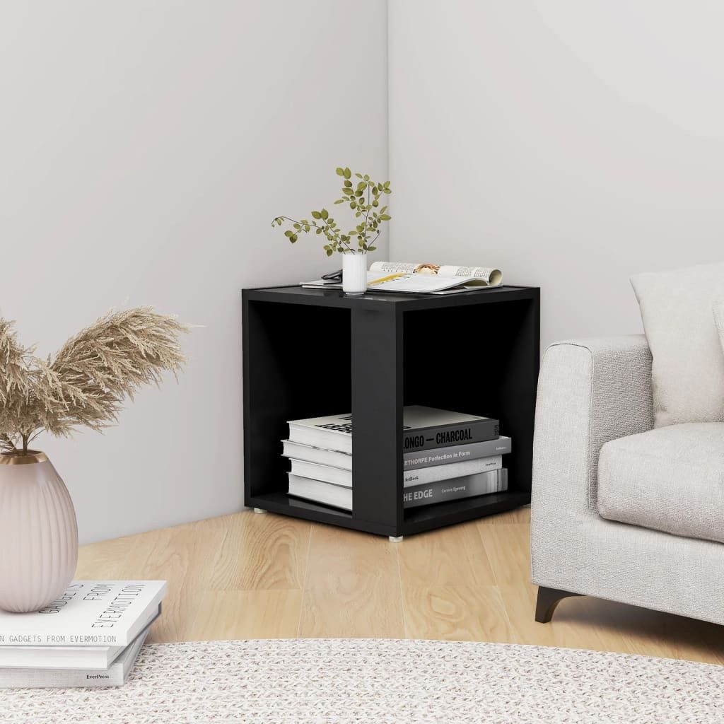 furnicato Beistelltisch Schwarz 33x33x34,5 cm Holzwerkstoff günstig online kaufen