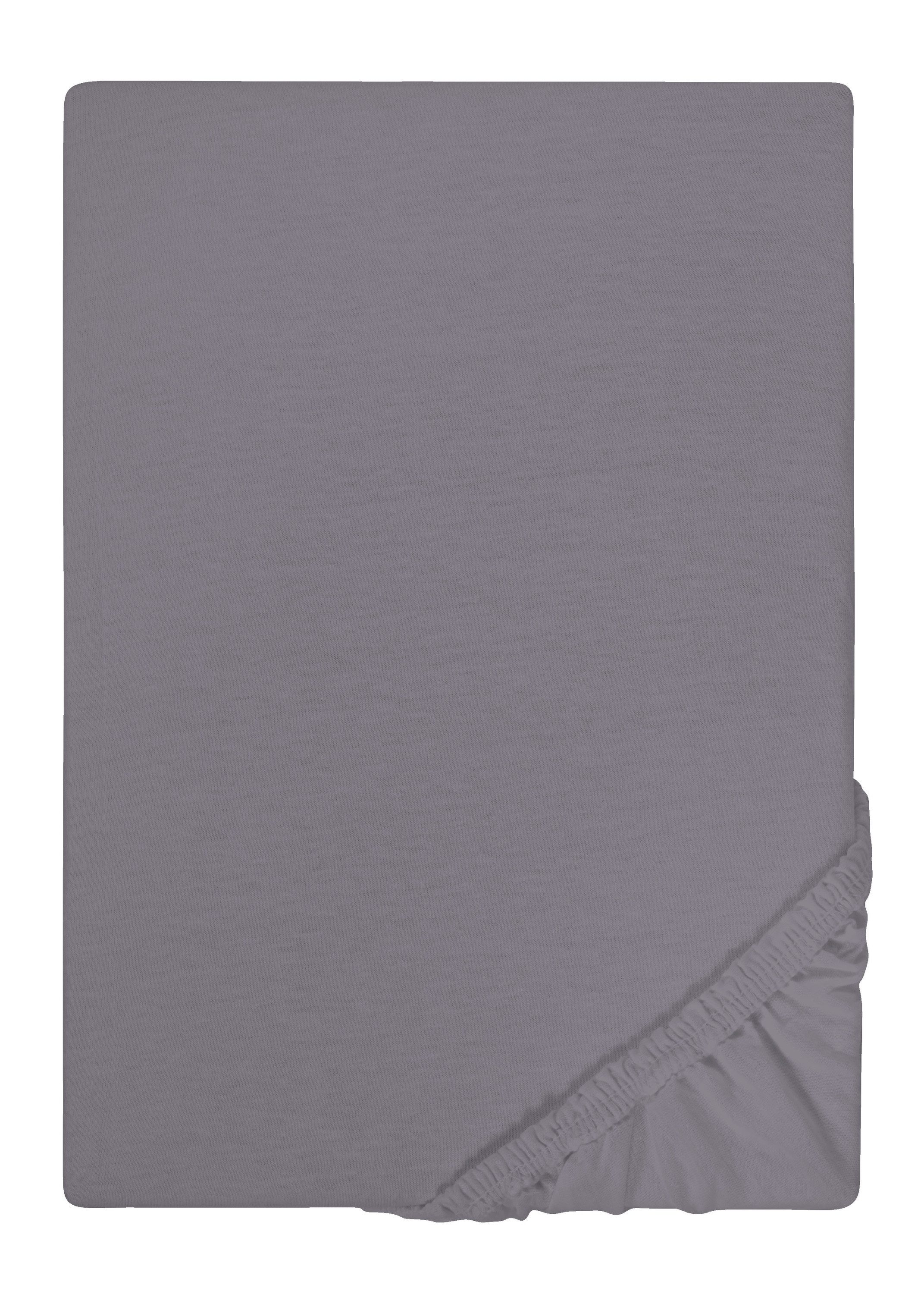 Biberna Spannbettlaken Spannbetttuch Jersey, Jersey, Gummizug: günstig online kaufen