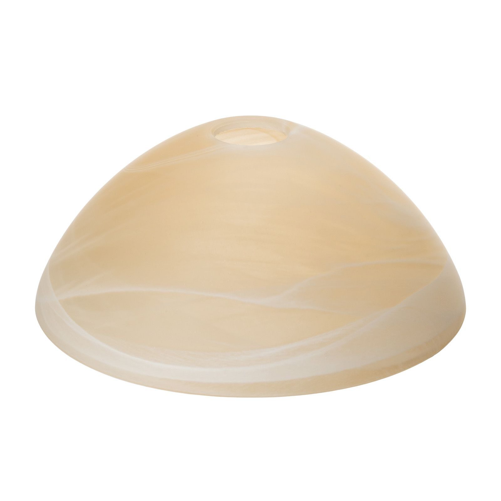 Orion Leuchten Lampenschirm Lampenschirm Alabaster Beige Ø 25 cm Glas