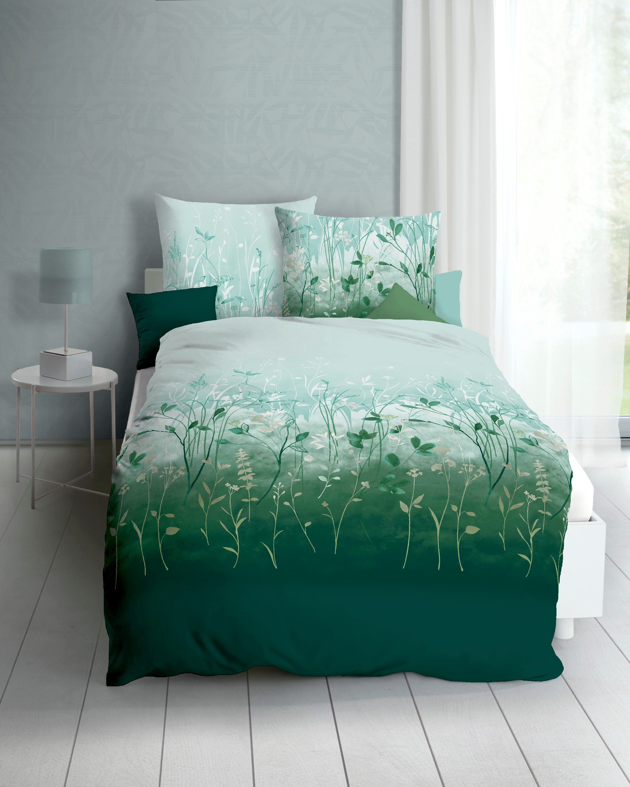 Kaeppel Bettwäsche Herbal, Mako-Satin, 2 teilig günstig online kaufen