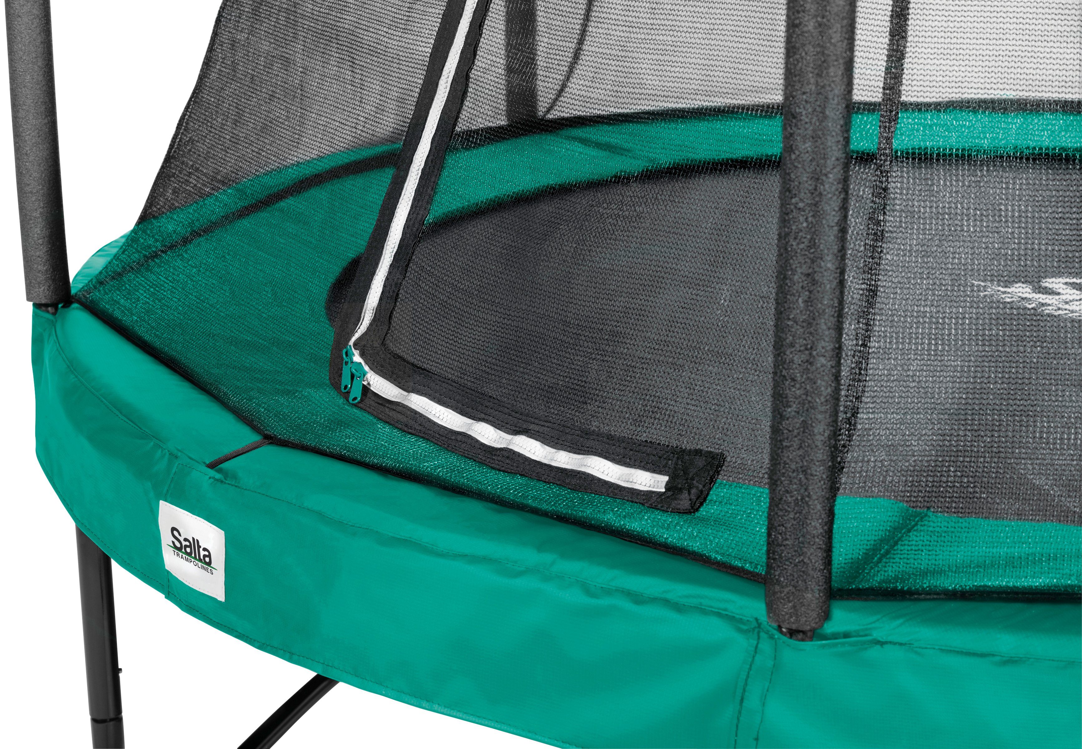 Ø grün cm, Comfort 183 Schutzrand Salta Gartentrampolin Edition,