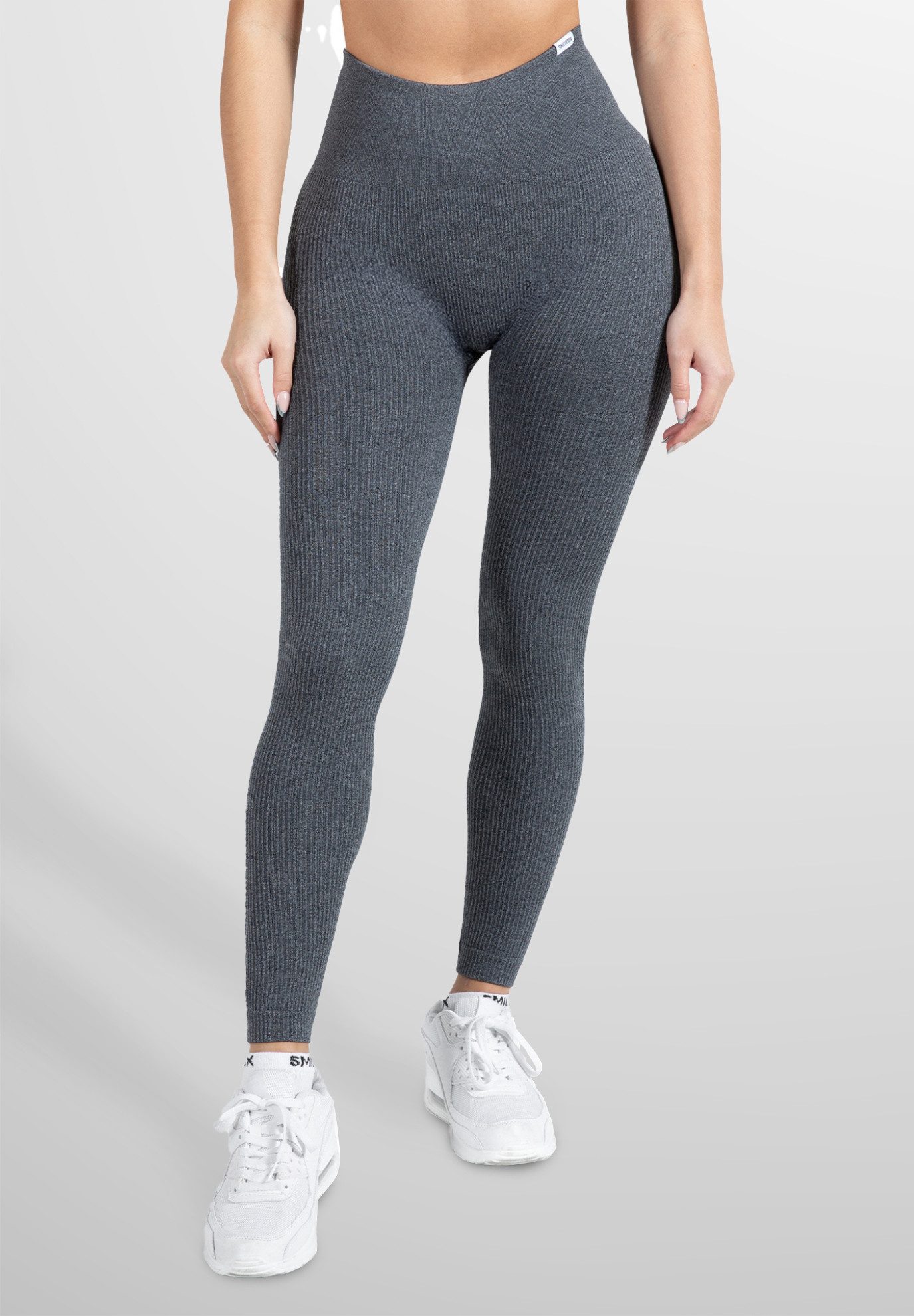 Smilodox Leggings Amaze Ripp, Blickdichte Sporthose günstig online kaufen