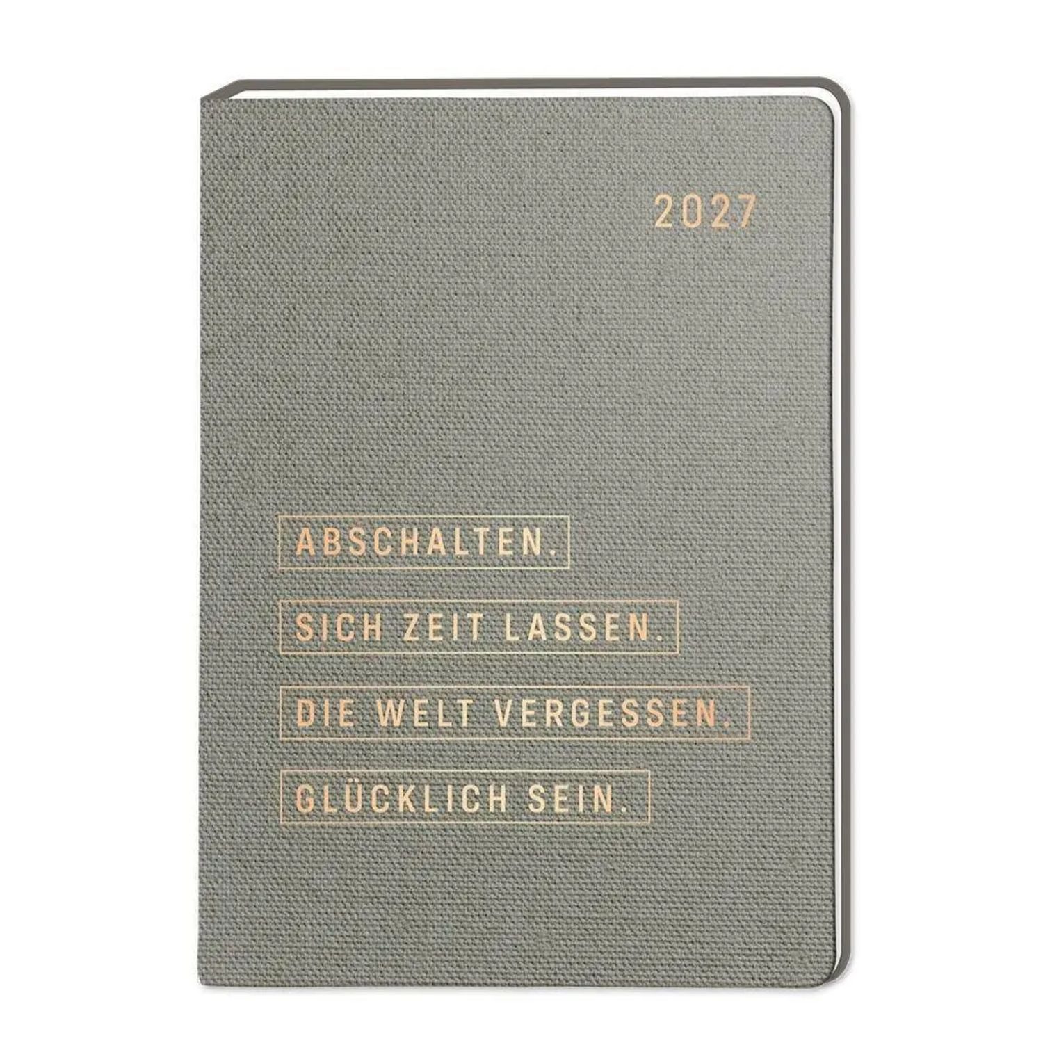 Grafik Werkstatt Taschenkalender Terminplaner NatureArt 2027 Spruch