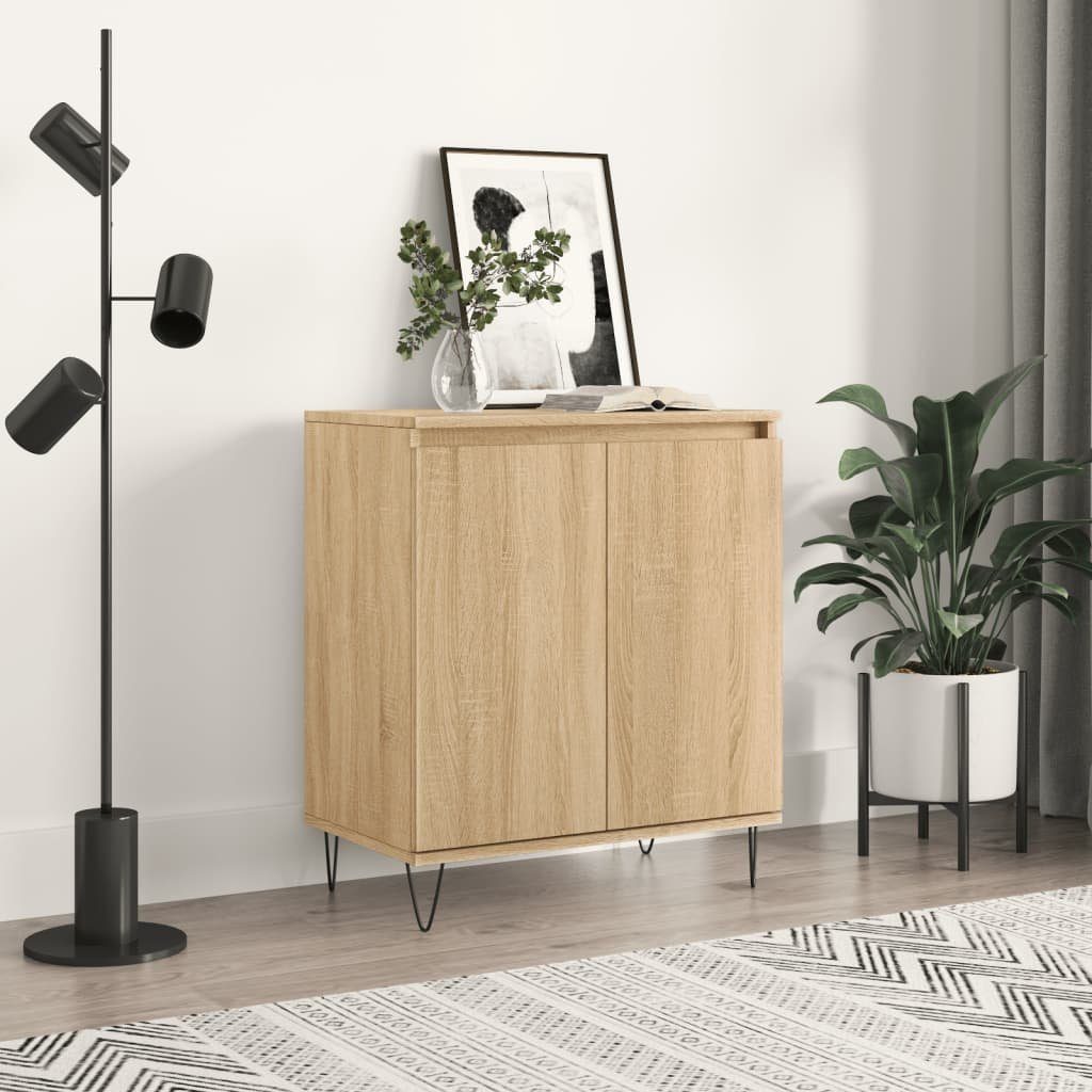 vidaXL Sideboard Sideboard Sonoma-Eiche 60x35x70 cm Holzwerkstoff (1 St) Sonoma Eiche