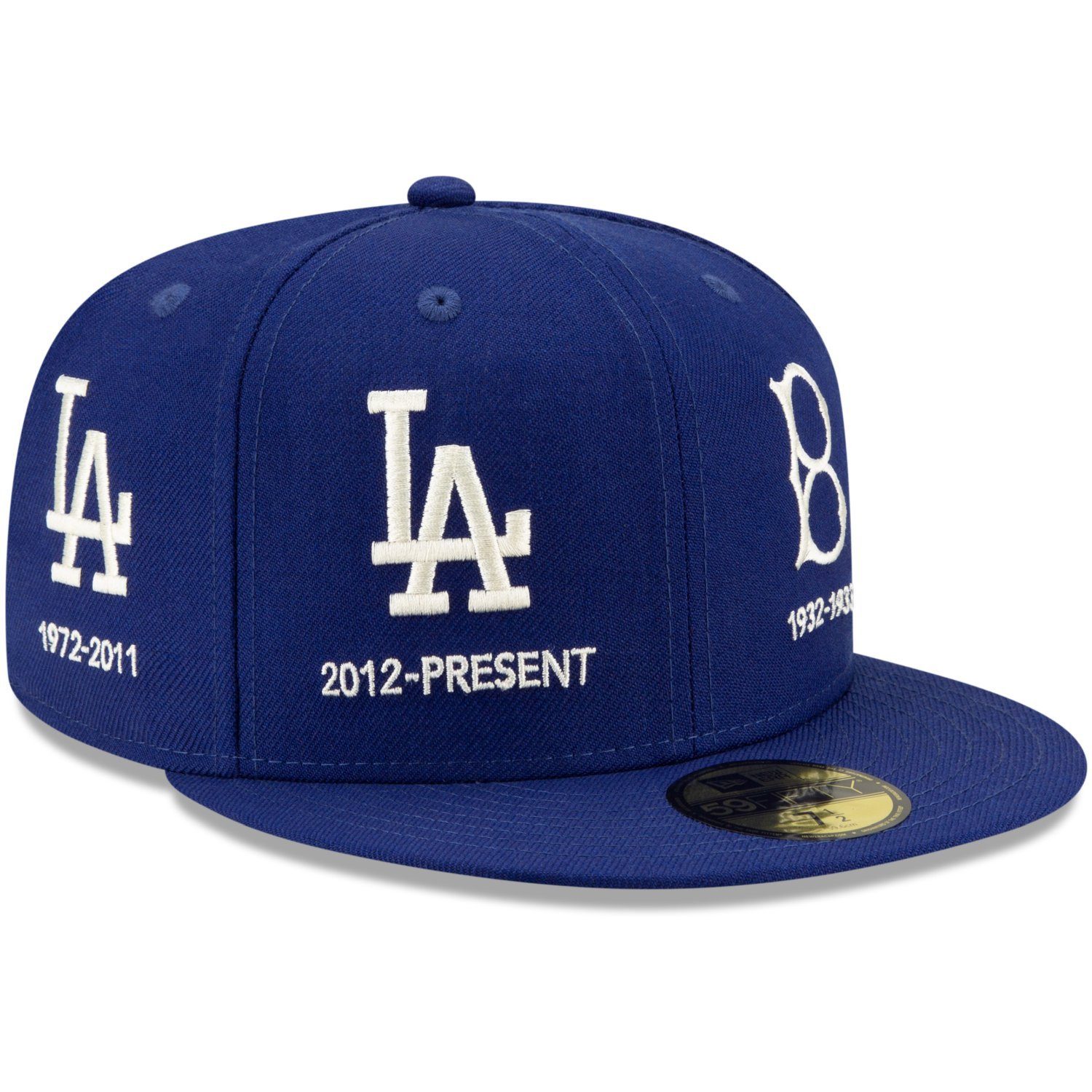 Los Fitted New 59Fifty Era COOPERSTOWN Cap Angeles Dodgers