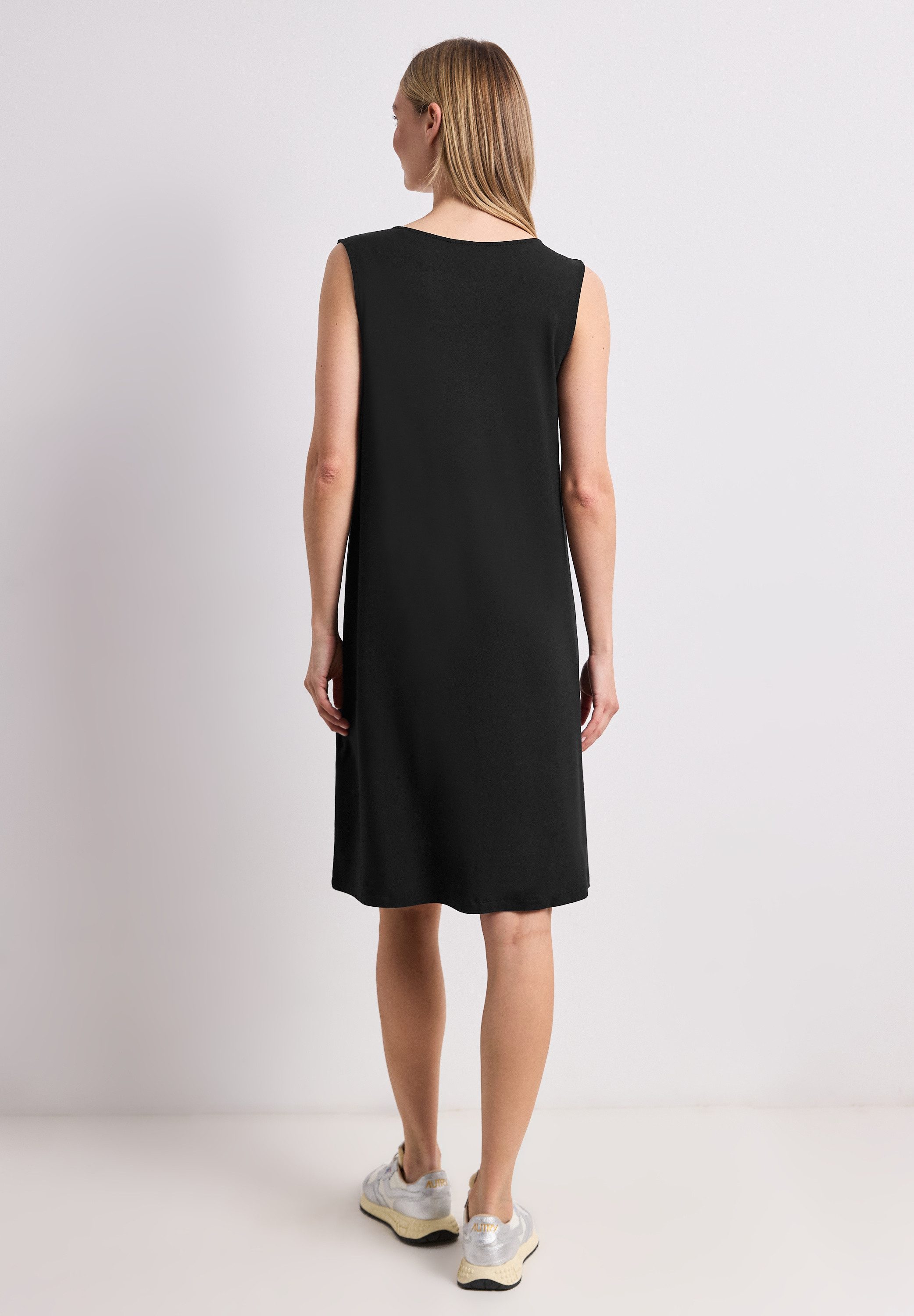 STREET ONE Midikleid mit Rundhalsausschnitt
