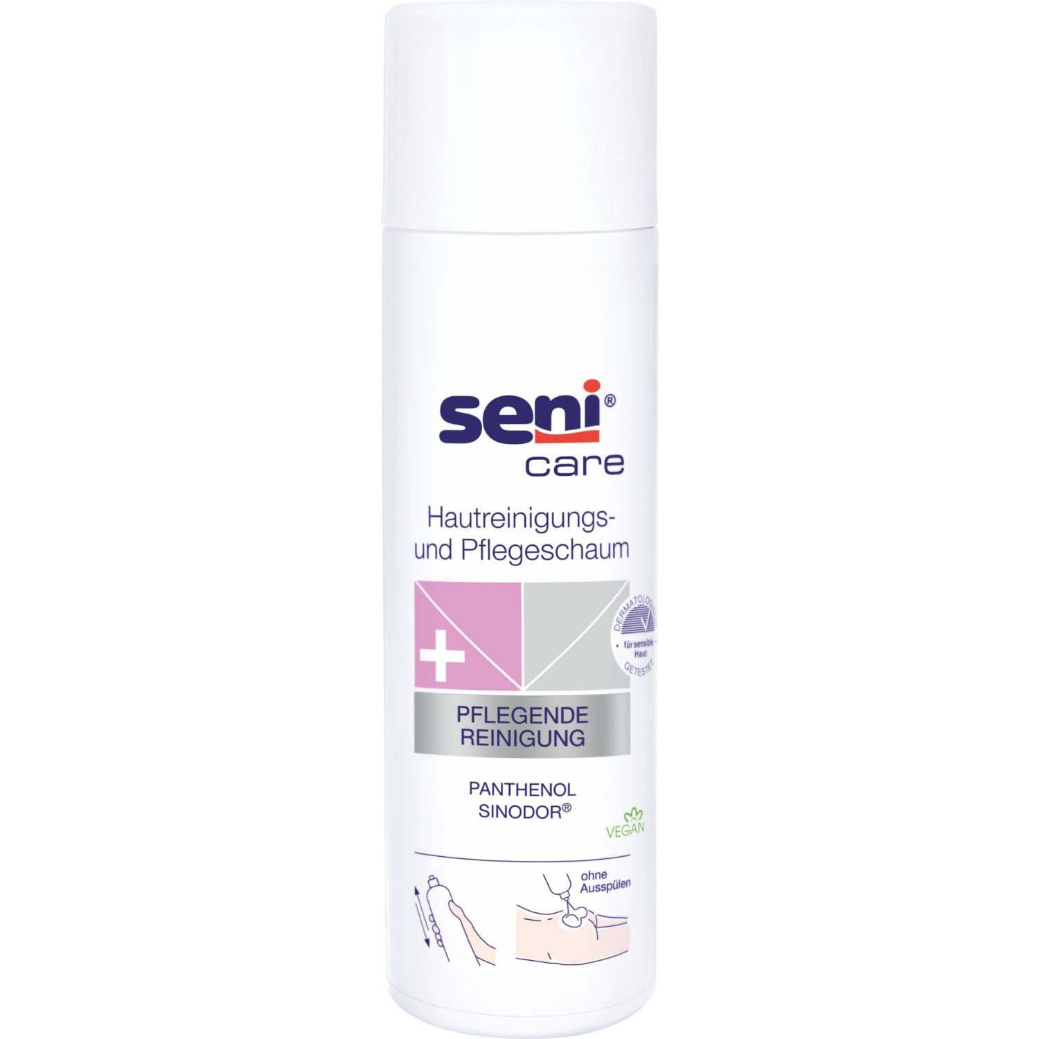 seni Gesichts-Reinigungsschaum Seni Care Hautreinigungs- und Pflegeschaum 500 ml