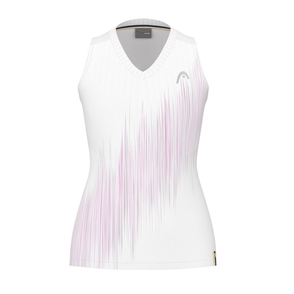 Head Tanktop Tennis-Tank Top Performance (Polyester-Jacquard, V-Ausschnitt)