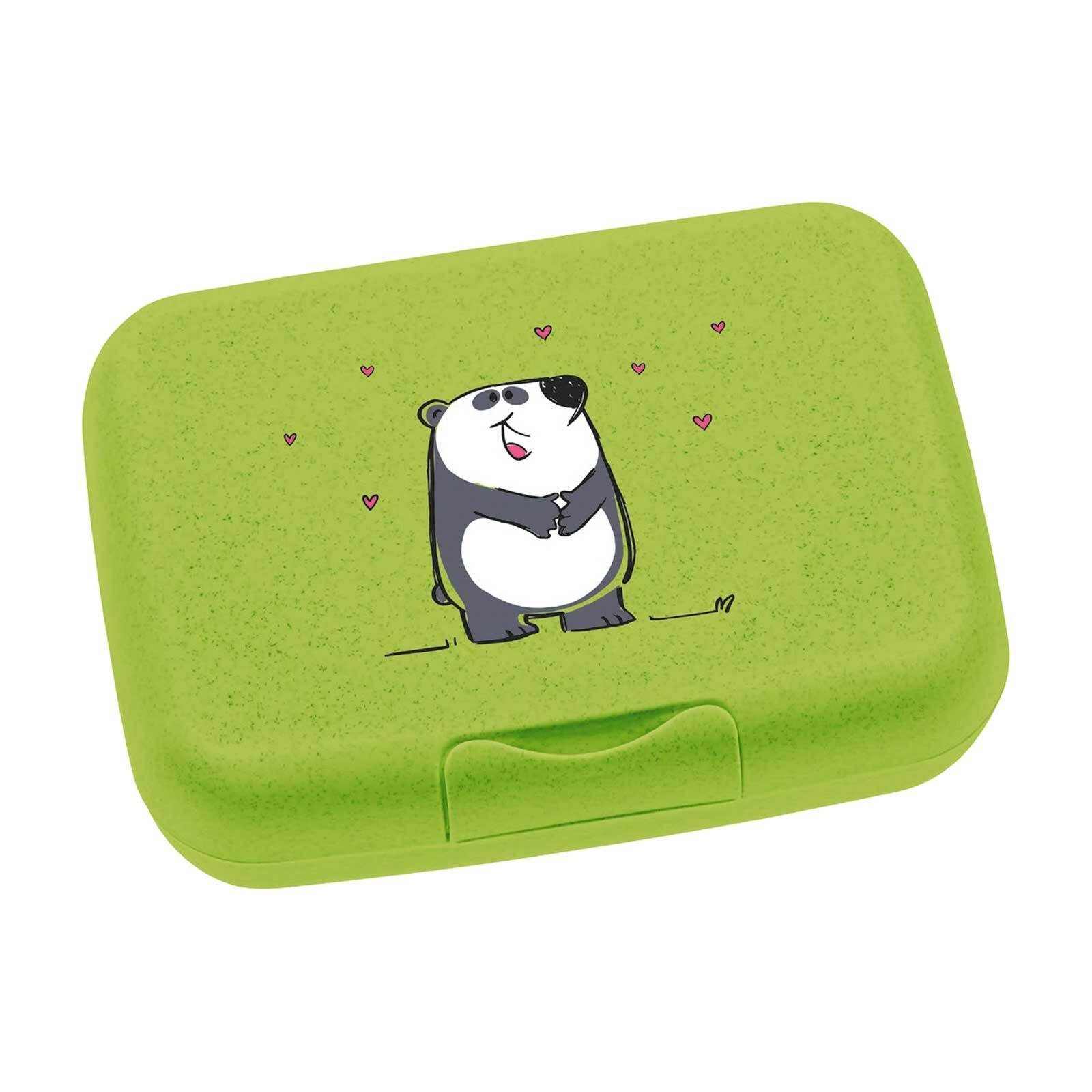 LEONARDO Lunchbox Bambini Brotdose 13.5 x 19 x 6.6 cm, Kunststoff, (1-tlg), Ideal für den Alltag, spülmaschinengeeignet Panda