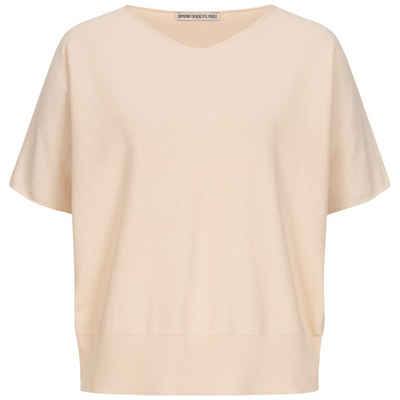 Drykorn T-Shirt Strickshirt SOMELI aus Baumwolle