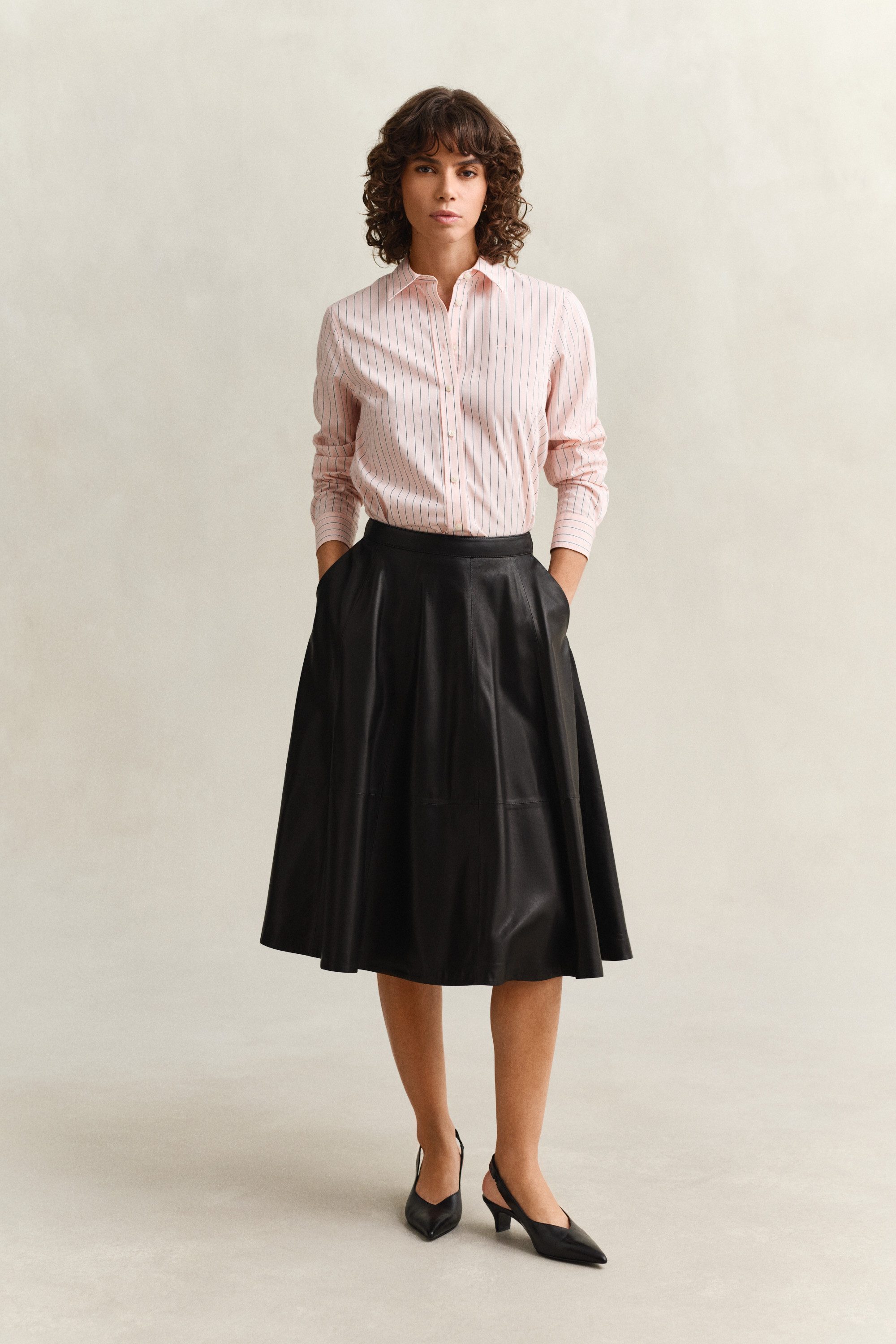 Gant Langarmbluse REGULAR CLASSIC POPLIN STRIPE