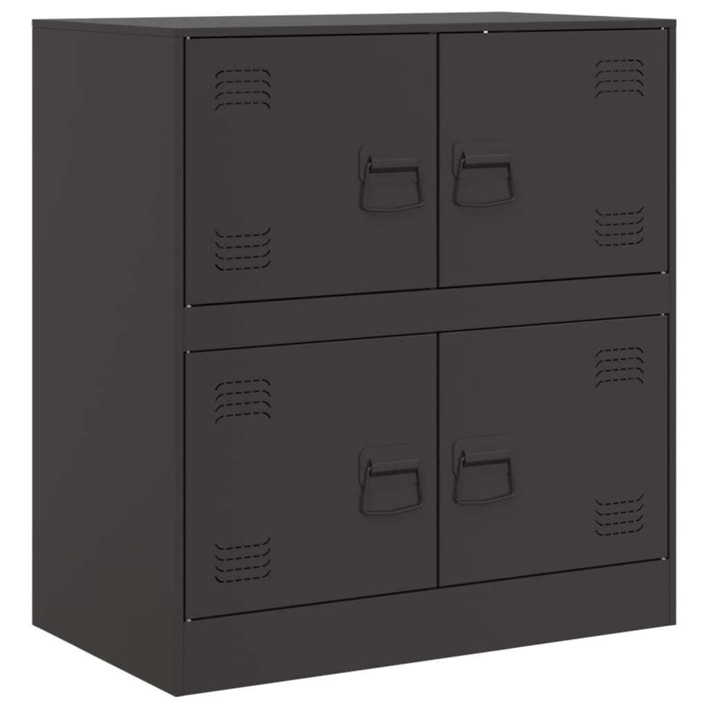 vidaXL Sideboard Sideboard Schwarz 67x39x73 cm günstig online kaufen