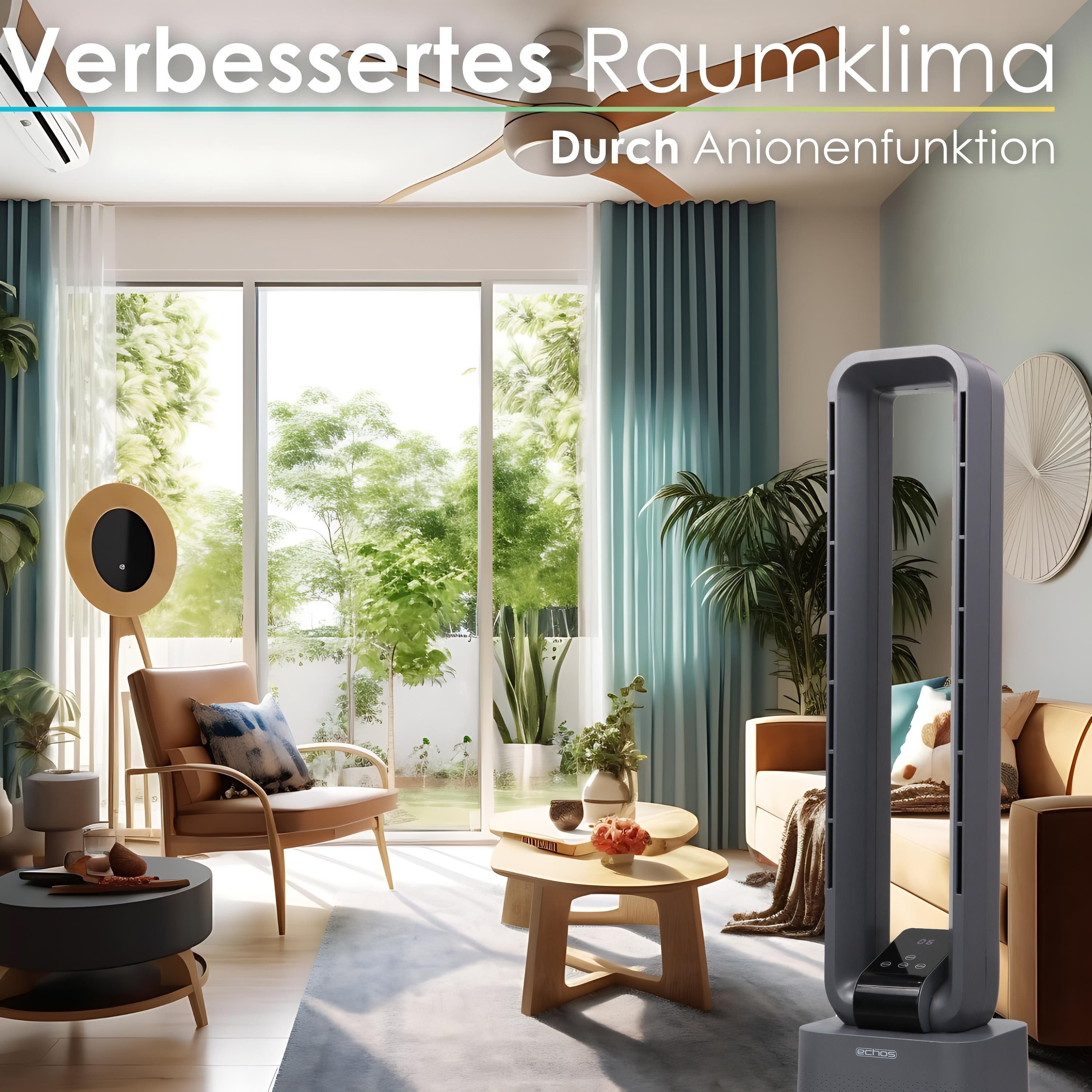 echos Turmventilator Echos Eco-118 Turmventilator, Fernbedienung, günstig online kaufen
