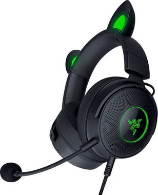 RAZER Kraken Kitty V2 Pro Gaming-Headset (Mikrofon abnehmbar, Rauschunterdrückung, Stummschaltung)