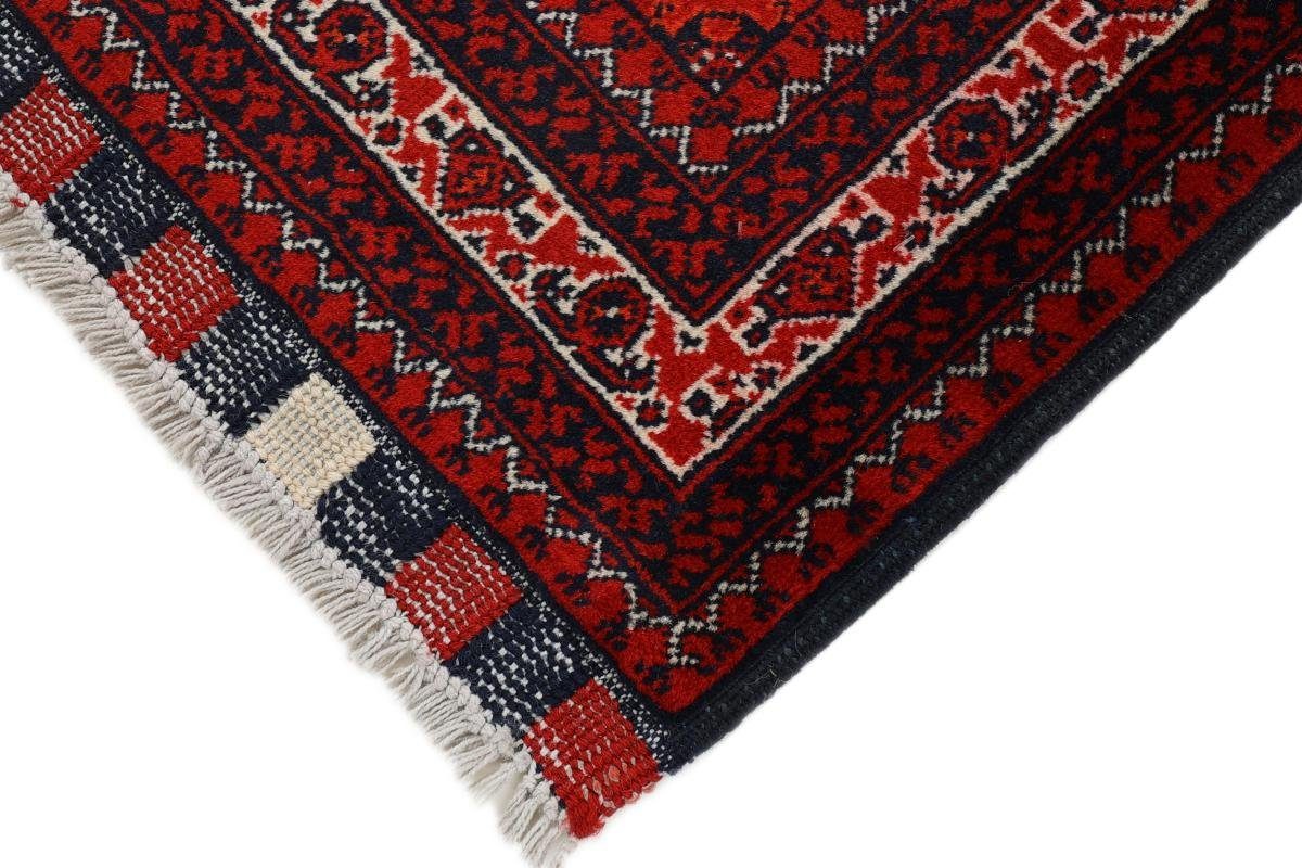 Orientteppich Afghan Mauri rechteckig, 6 Handgeknüpfter Läufer, Orientteppich Trading, mm 85x208 Höhe: Nain