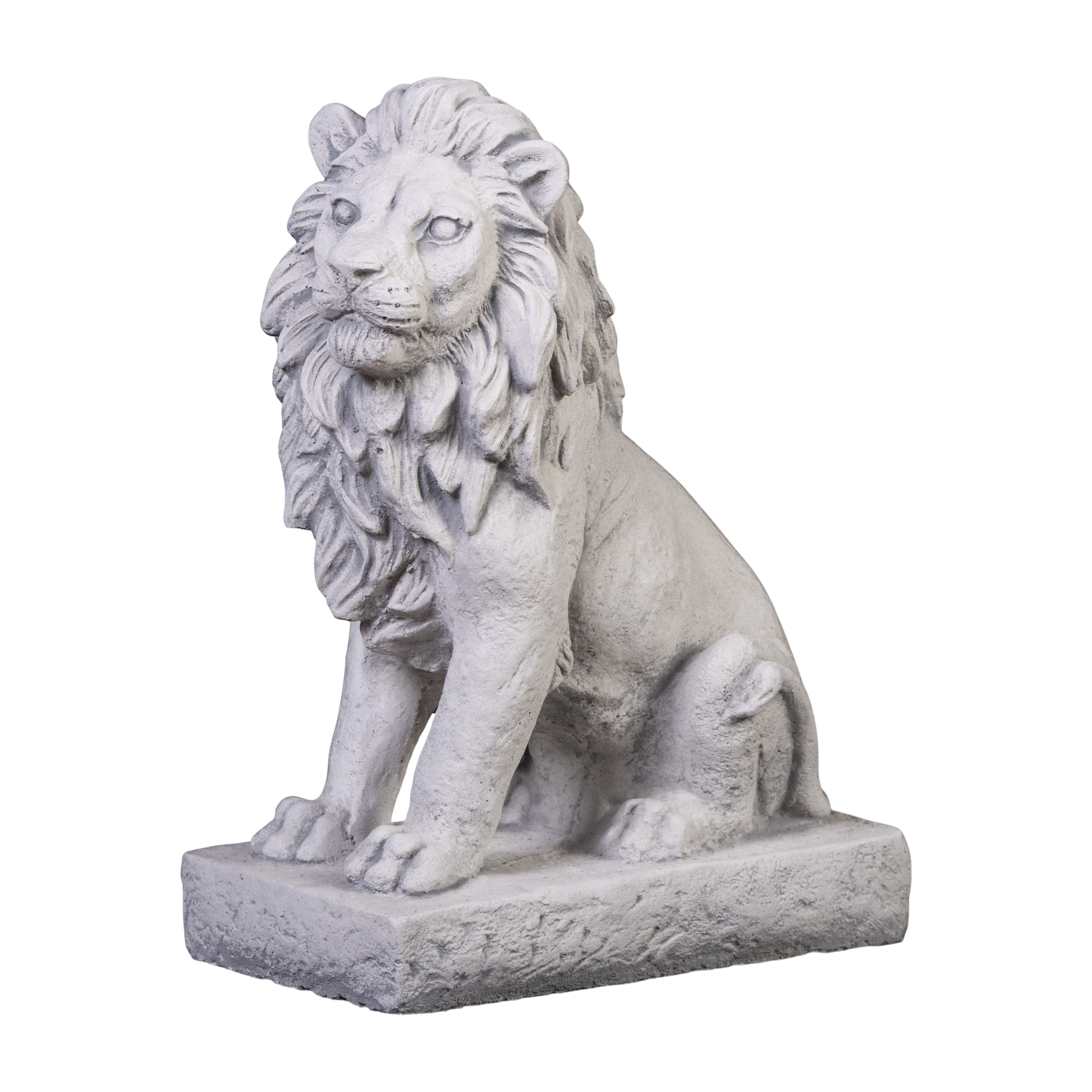 gartendekoparadies.de Gartenfigur Löwen Statue, Steinfigur, Torwächter, günstig online kaufen