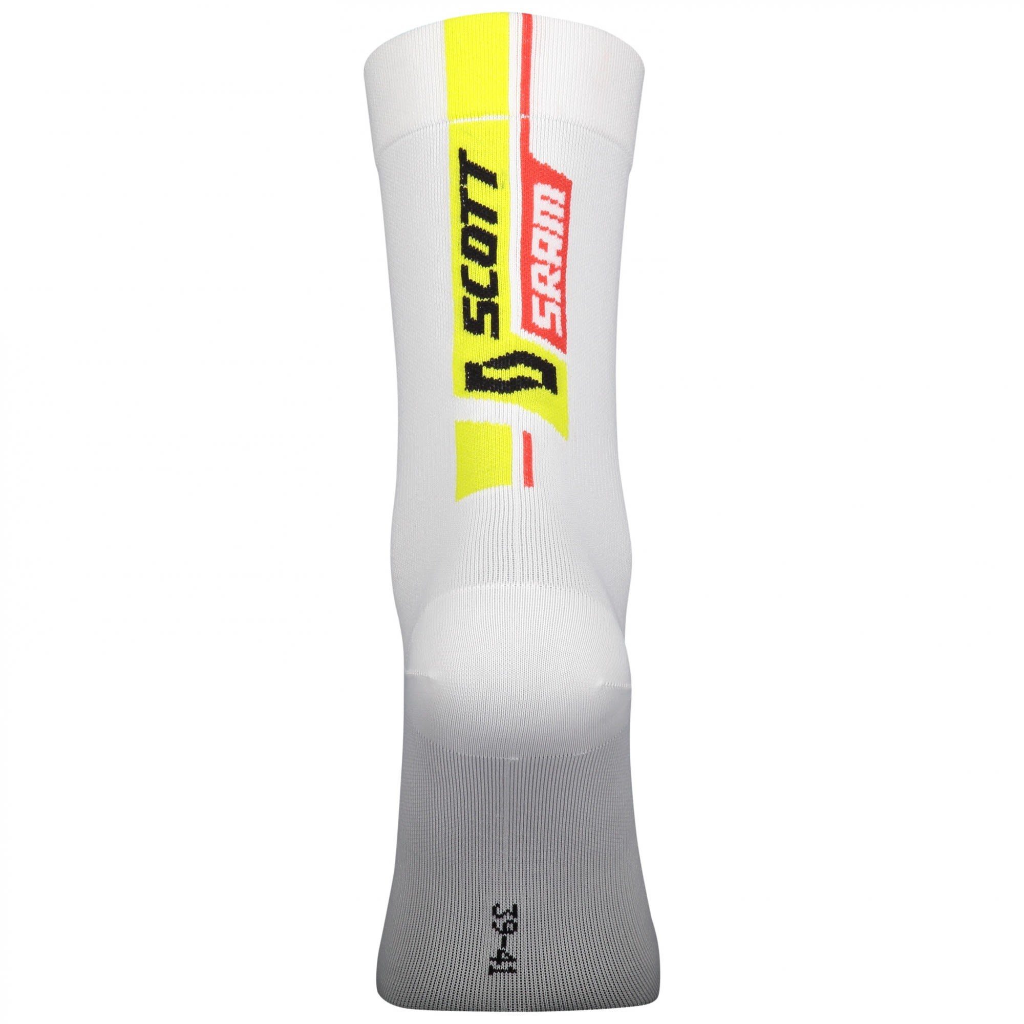 White Scott-sram Performance Sportsocken Scott Scott Crew Sock