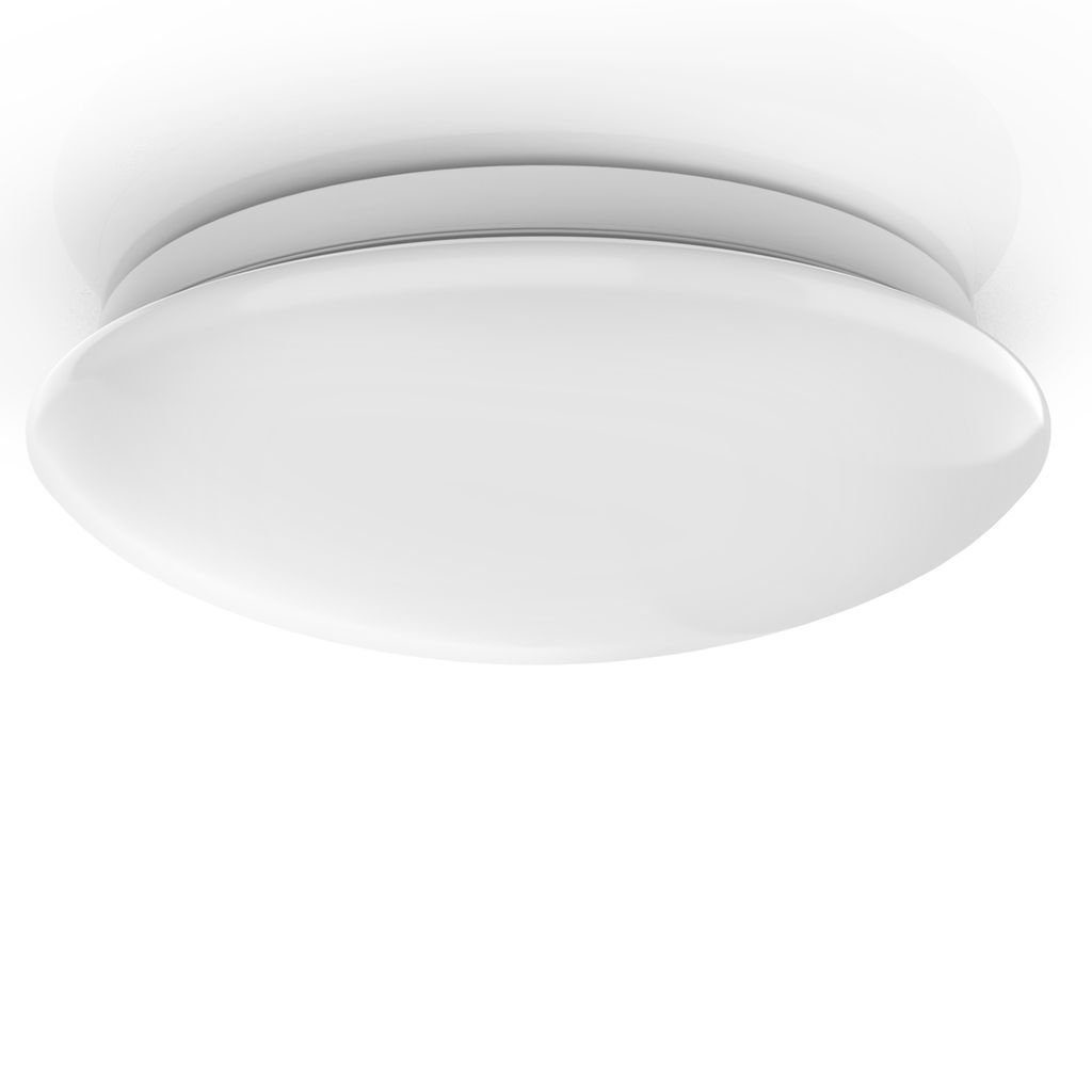 B.K.Licht BKL1181, Watt Flur Lumen Bad-Deckenlampe neutralweiß 12 4000K weiß fest - integriert, Deckenleuchte modern Ø28cm 1200 Leuchtmittel Küche Neutralweiß, LED LED