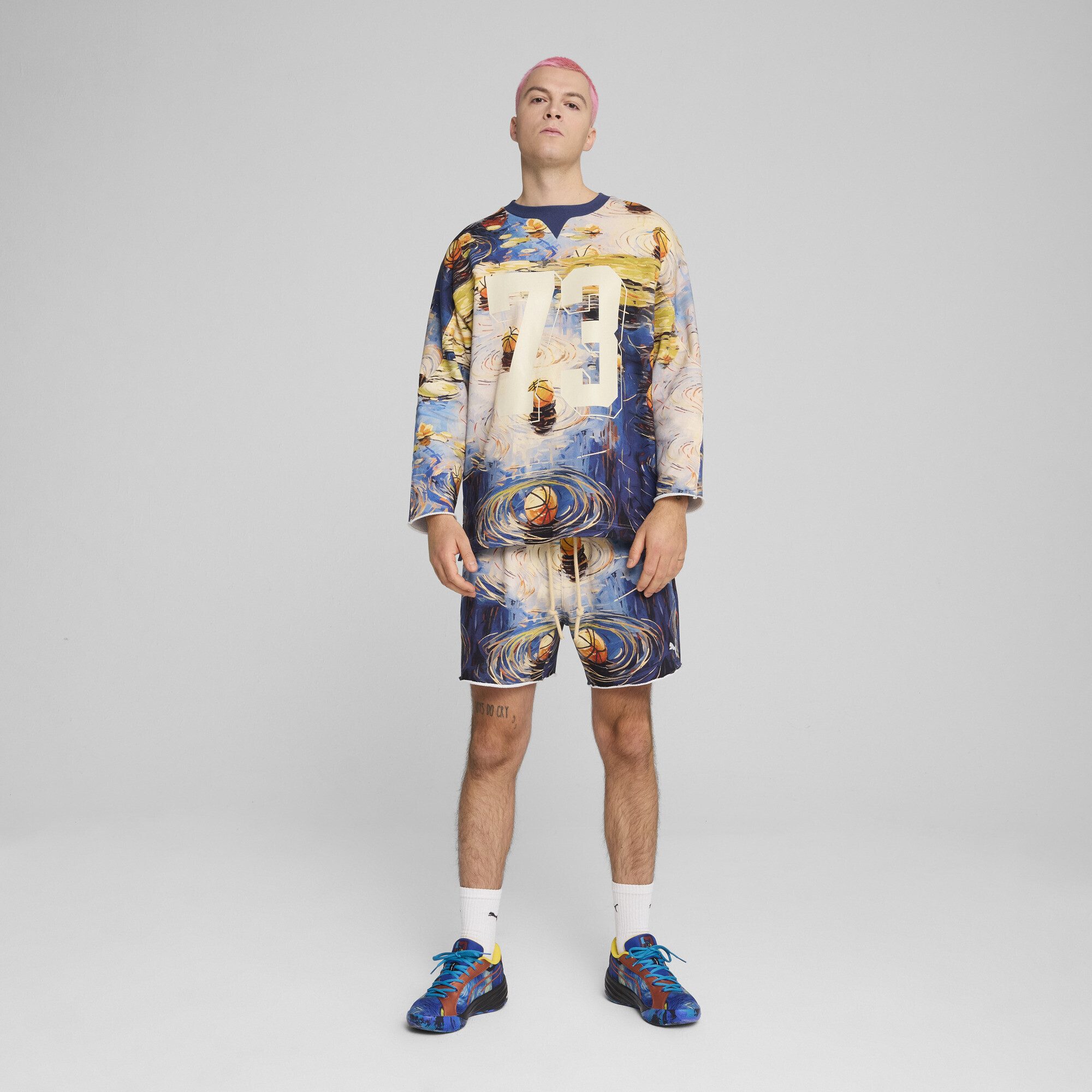 PUMA Shorts Dylan Exhibit Terry Basketballshorts günstig online kaufen
