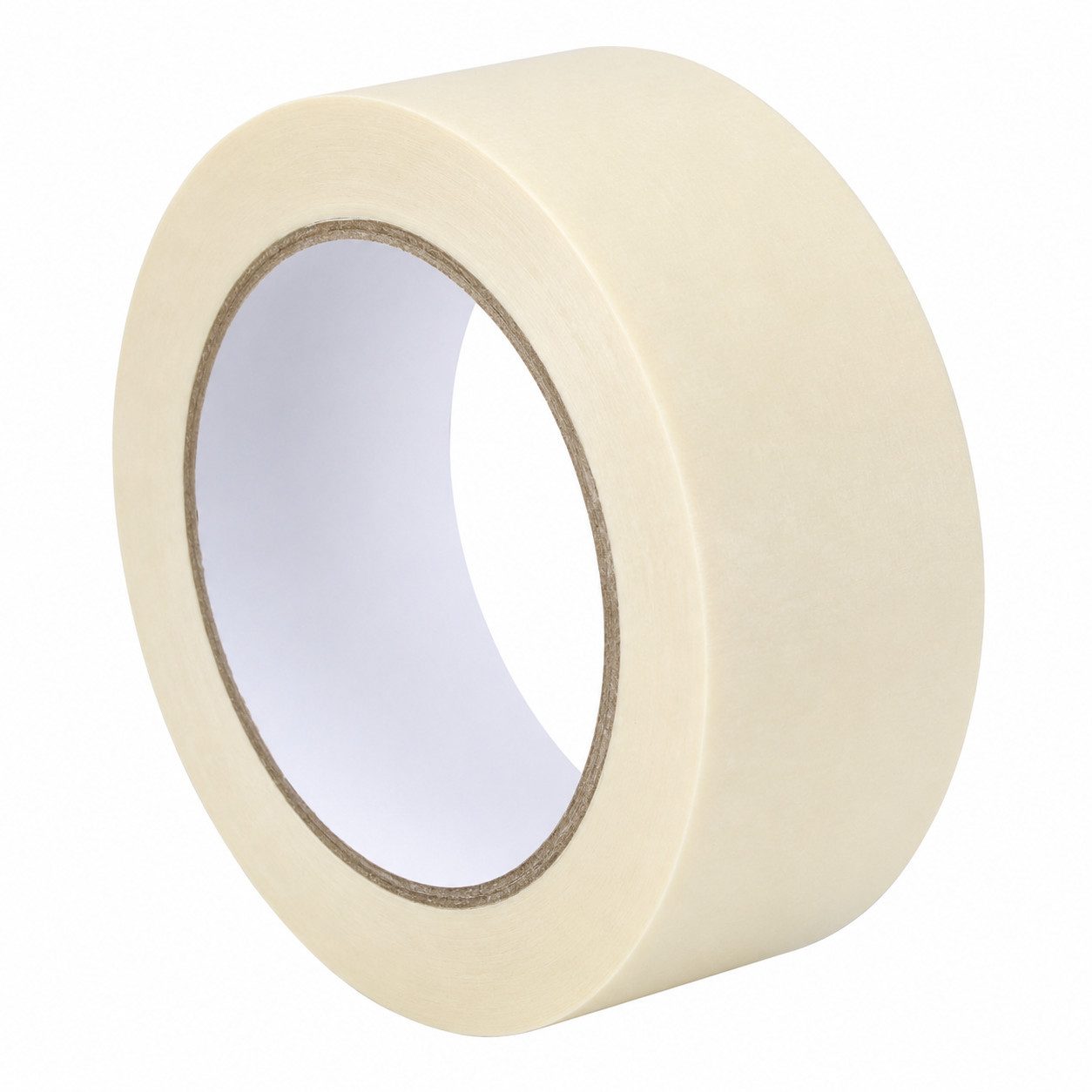 SCREWREBEL Kreppband Flachkrepp Abklebeband – beige – 29 mm × 50 m (1-St) für saubere Abklebearbeiten im Innenbereich