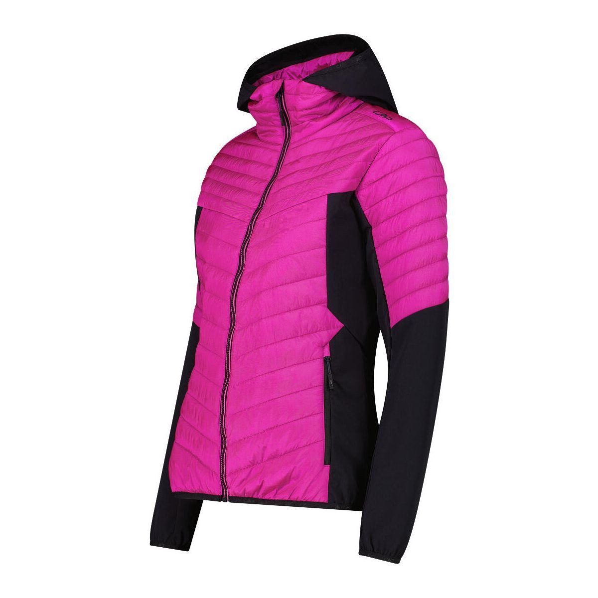CMP Steppjacke Woman Jacket Hybrid FIX Hood Leichte Hybridjacke mit exzellenter Wärmeisolierung und wetterfestem – Bild 2 von 3