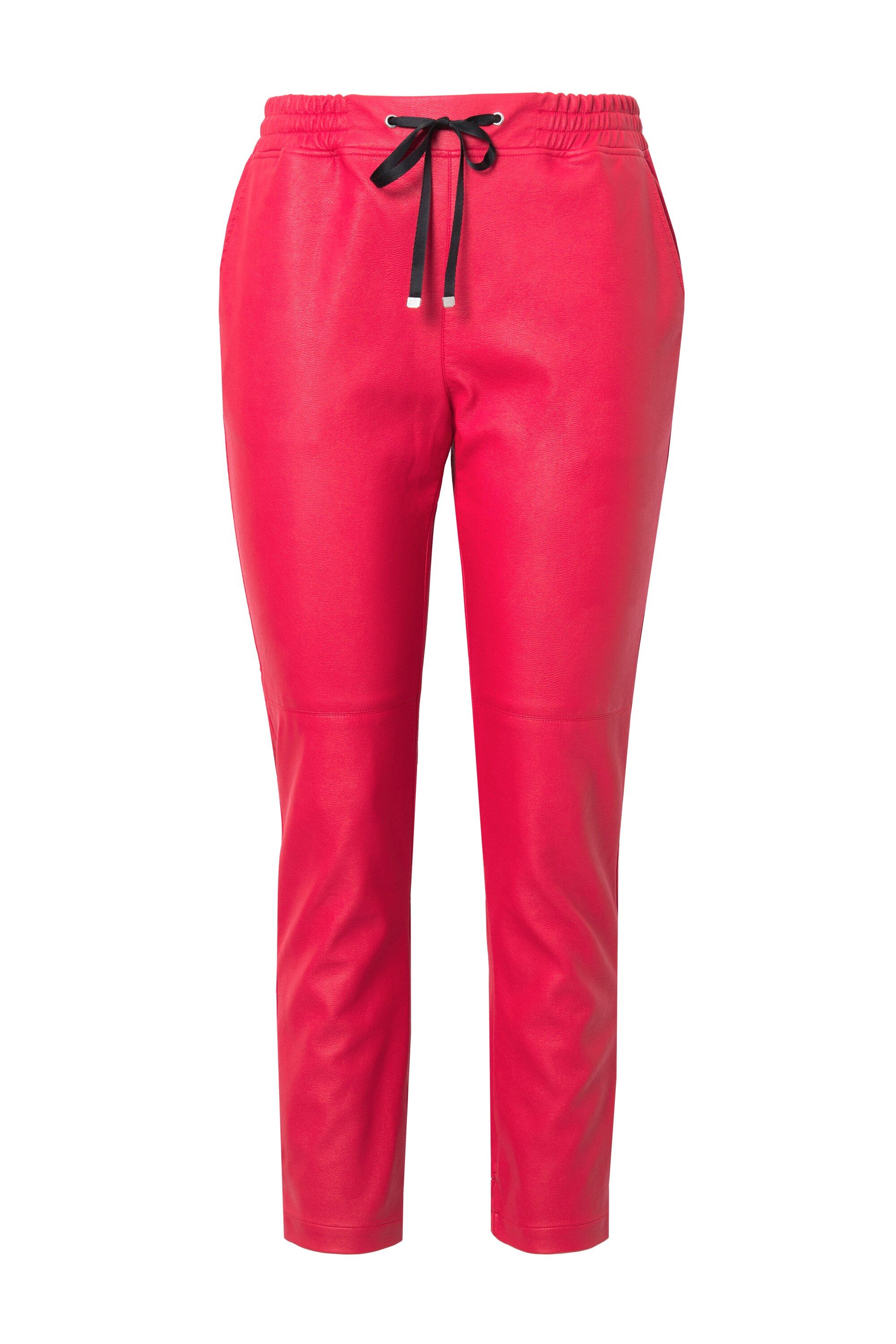 Angel of Style Schlupfhose Lederoptik-Hose Elastikbund und -saum günstig online kaufen