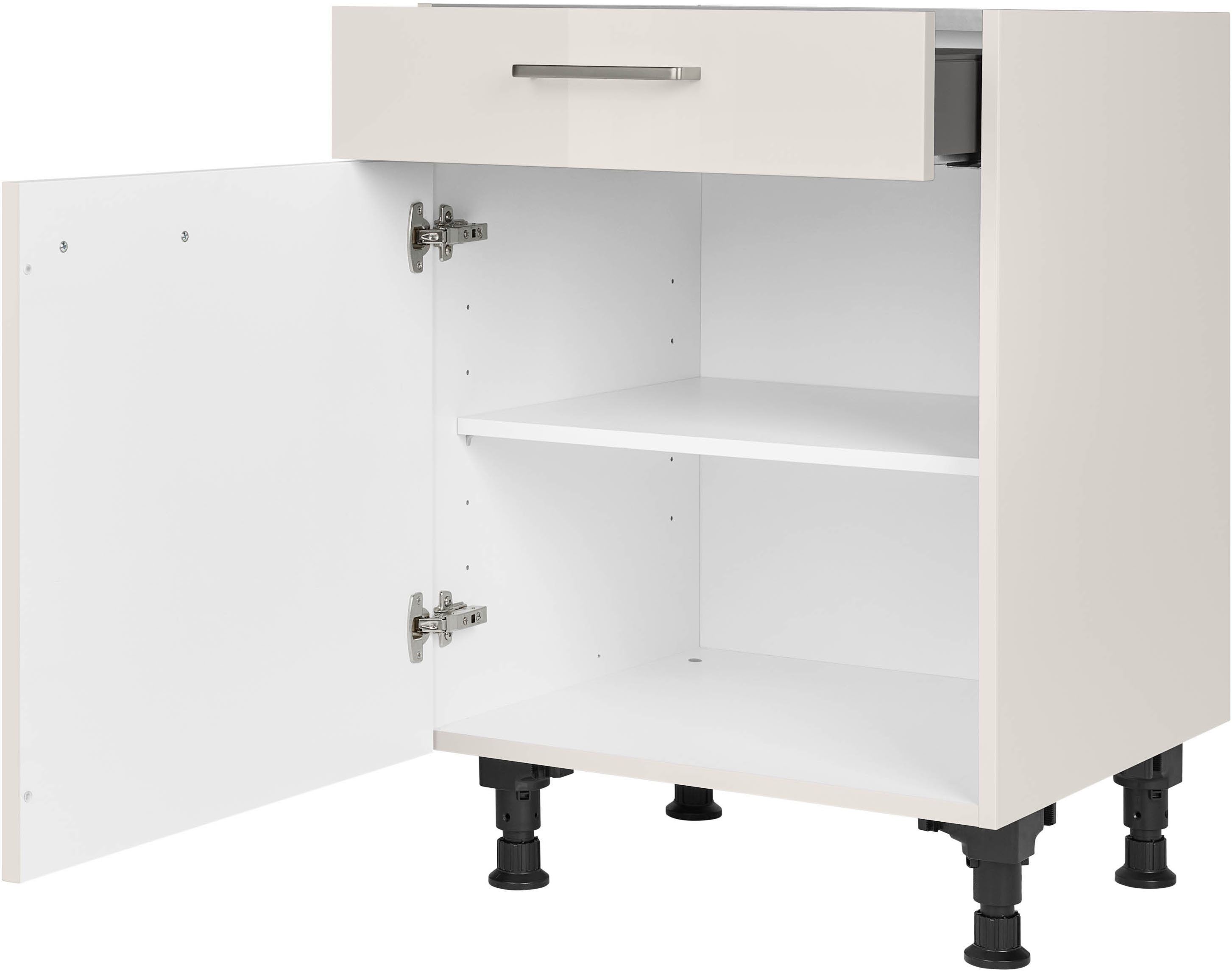 nobilia Unterschrank ""Flash", Ausrichtung wählbar, vormontiert, in den Bre günstig online kaufen