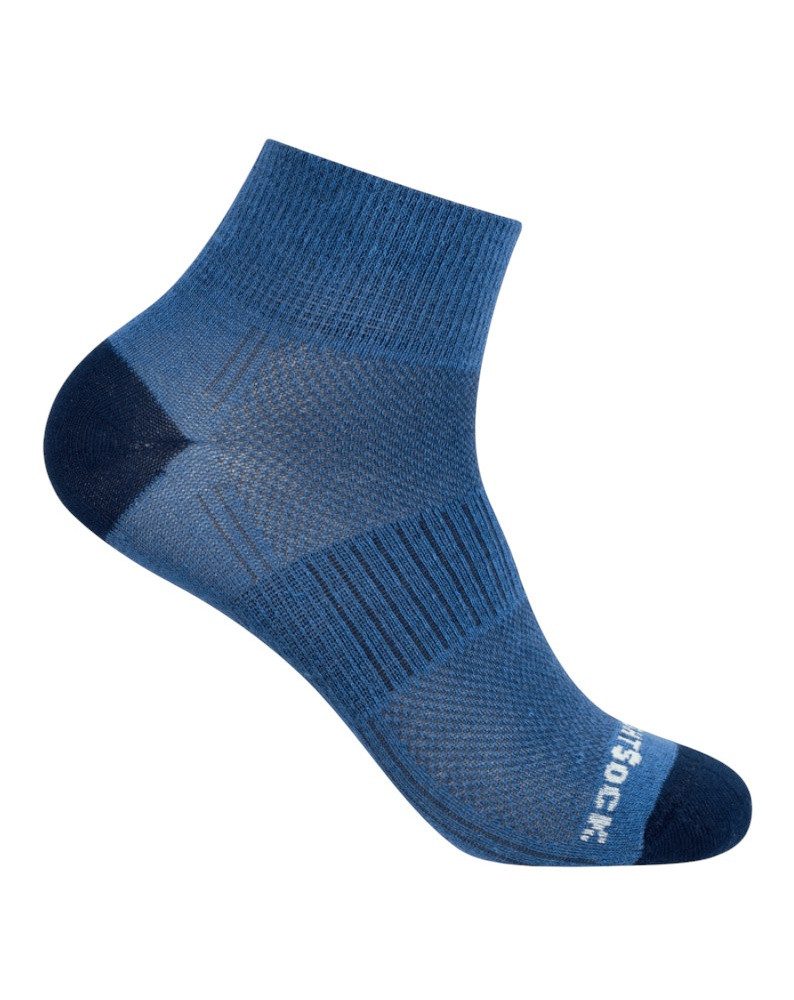 Wrightsock Sportsocken Quarter Coolmesh II (dünn, atmungsaktiv, bequem) see günstig online kaufen