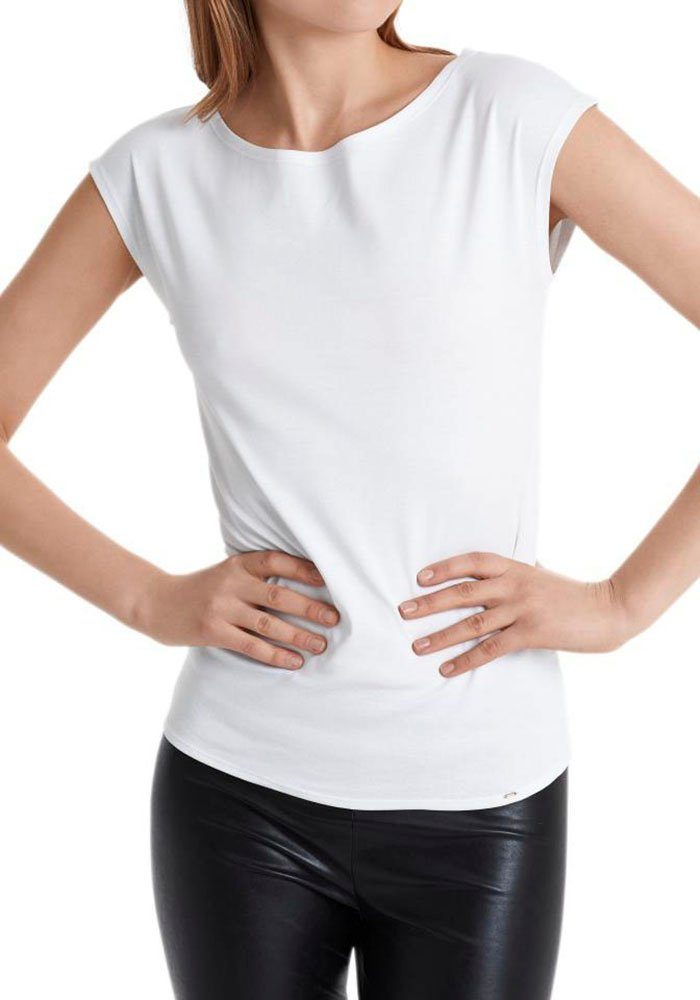 Marc Cain T-Shirt "Collection Essential" Premium Damenmode Basic-Shirt mit günstig online kaufen