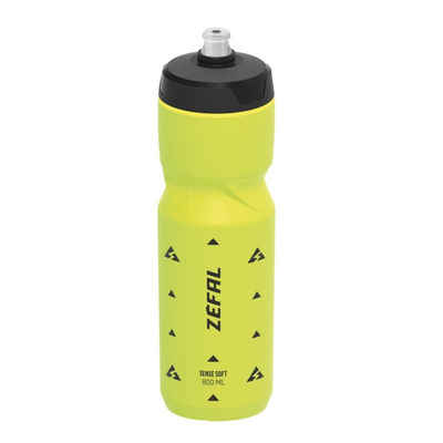 Zefal Trinkflasche Trinkflasche Sense Soft 80 800ml, neon gelb, Höhe 229mm