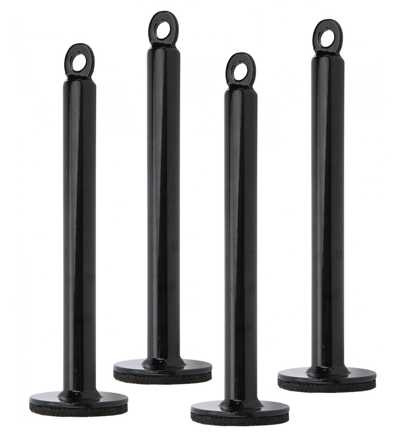 Kurzhantel 4er Set Gewichtsplatte Ladestift - Höhe: 320 mm - 4 x Hantelscheiben