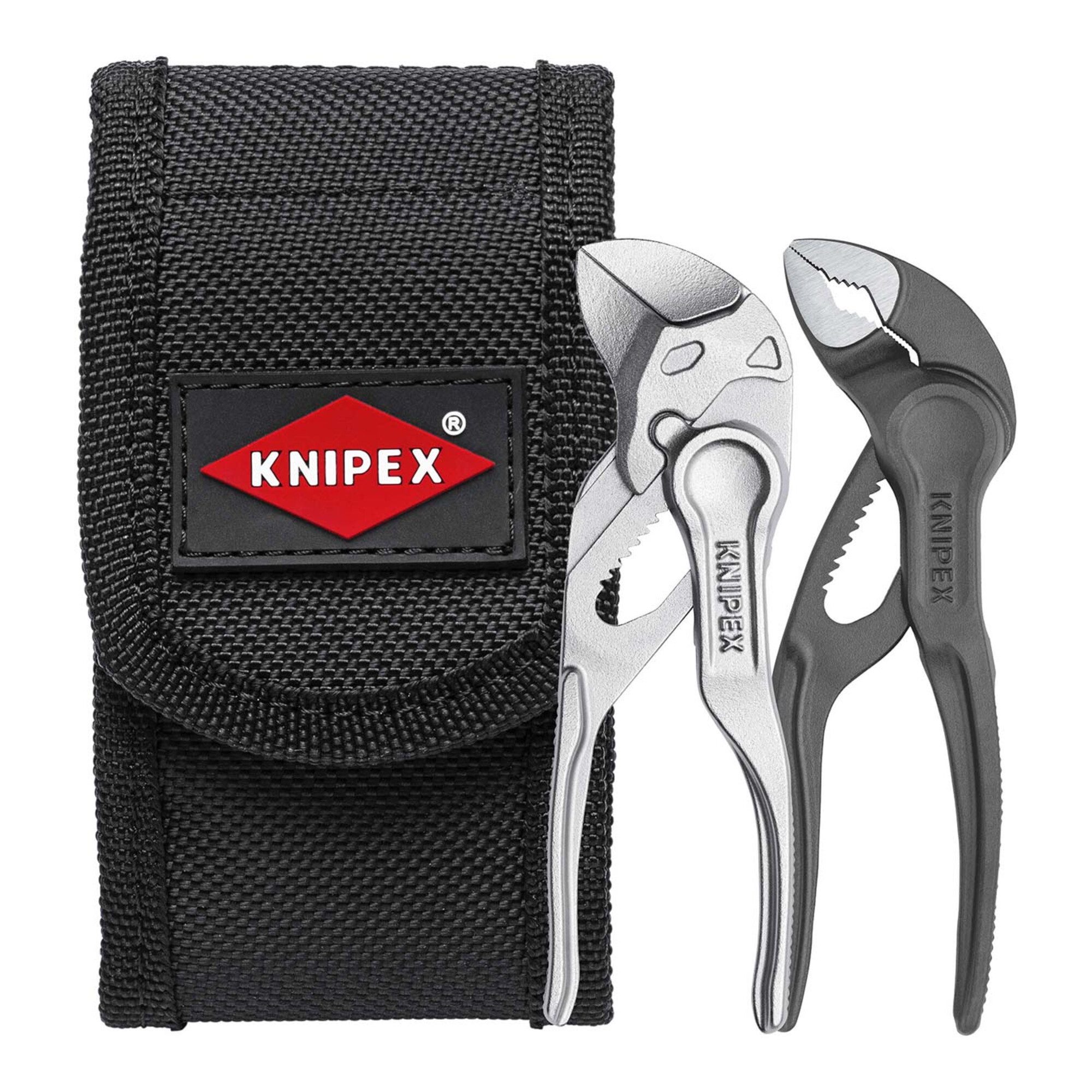 Knipex Zangenset KNIPEX 00 20 72 V04 XS Mini-Zangenset XS 1 x 87 00 100, 1 x 86 04 100