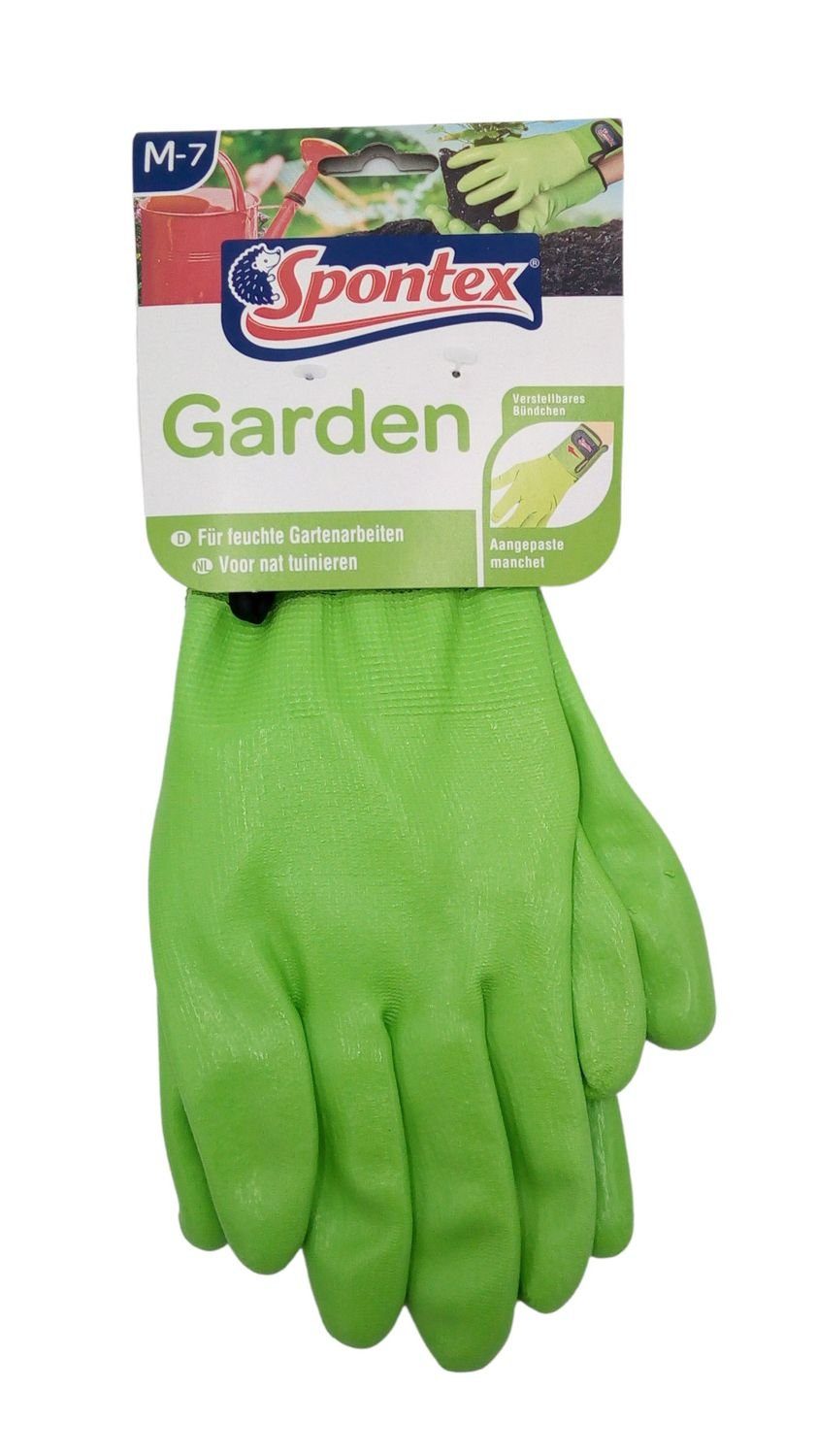 SPONTEX Gartenhandschuhe Gartenhandschuh Garden Gr. 7 günstig online kaufen