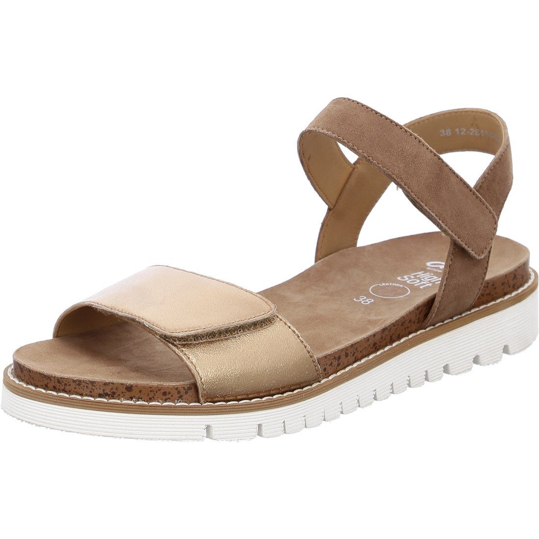 048018 Schuhe, Ara Rauleder grau Kent-Sport Sandalette - Ara Sandalette