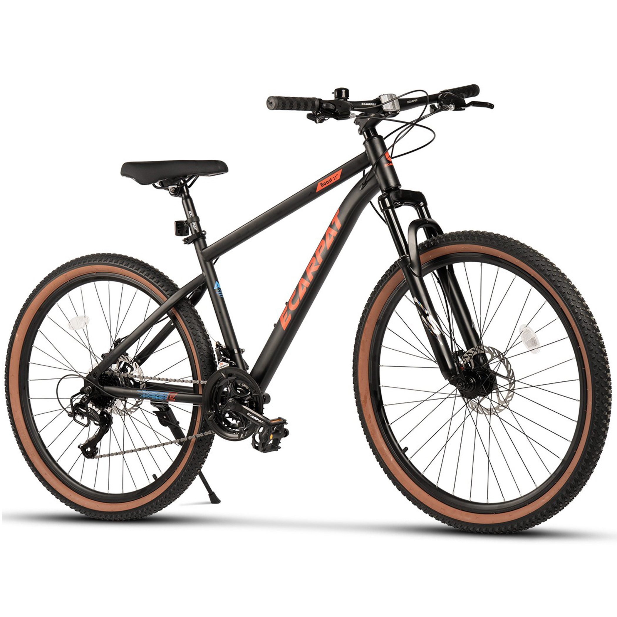 CARPAT SPORT Mountainbike 26 27.5 29 Zoll Fahrrad für Herren Damen, Mädchen und Jungen, 21 Gang, Hochwertiger Rahmen, Jugendfahrrad MTB Hardtail Fahrrad Bike