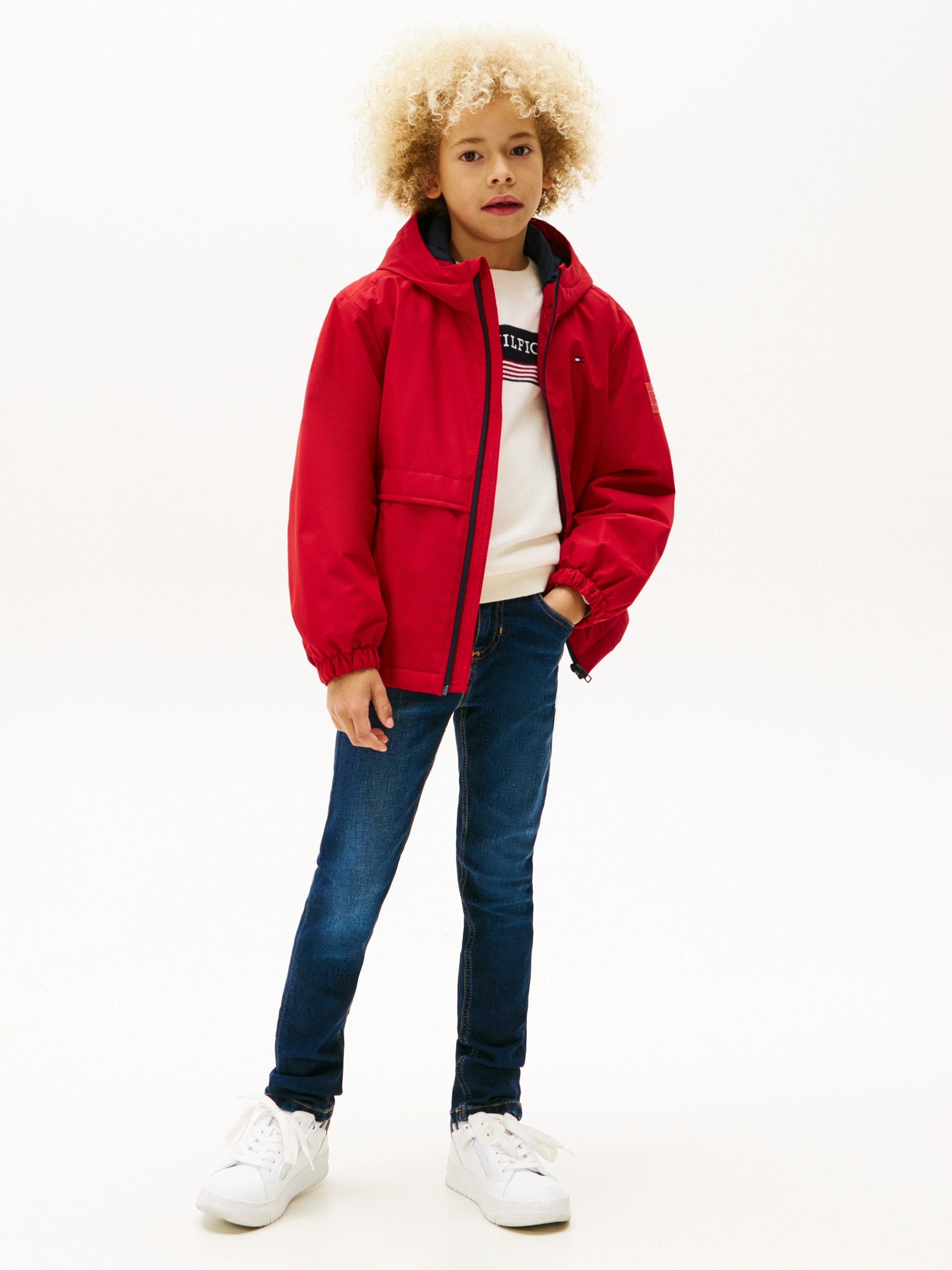 Tommy Hilfiger Straight-Jeans BOYS SCANTON Y Für Kinder und Jugendliche