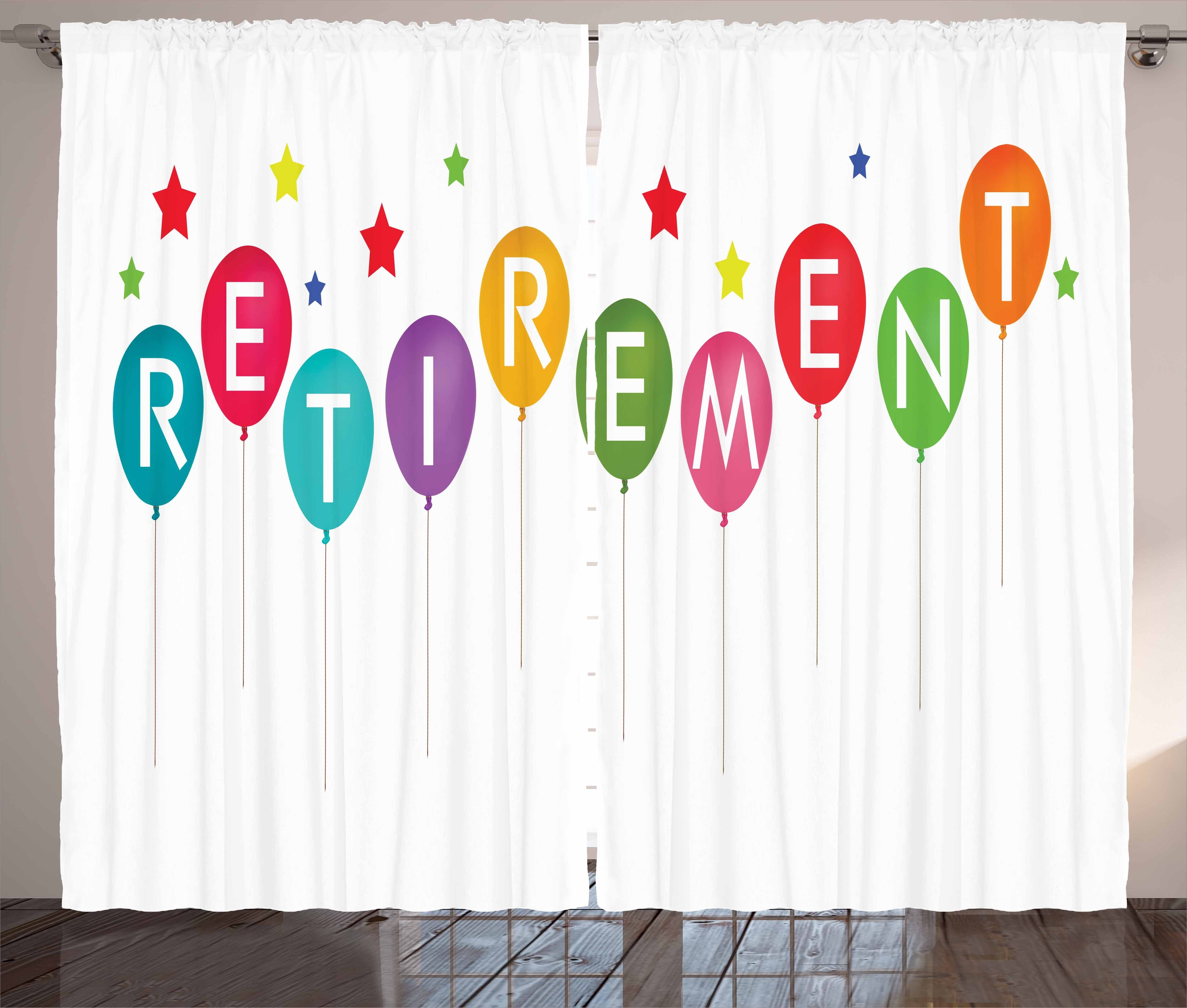 Gardine Schlafzimmer Kräuselband Vorhang Ballons Haken, Pensionierung Abakuhaus, Sterne und und Schlaufen mit