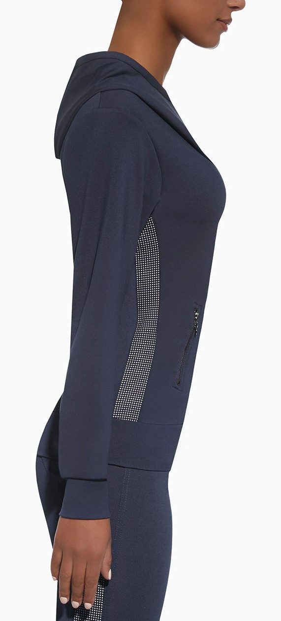 Bas Bleu Trainingspullover sportlicher Damen-Hoodie, Langarm Running Sweate günstig online kaufen