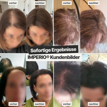 IMPERIO Haarpuder Streuhaar/Schütthaar zur Haarverdichtung & vollem Haar in Sekunden.