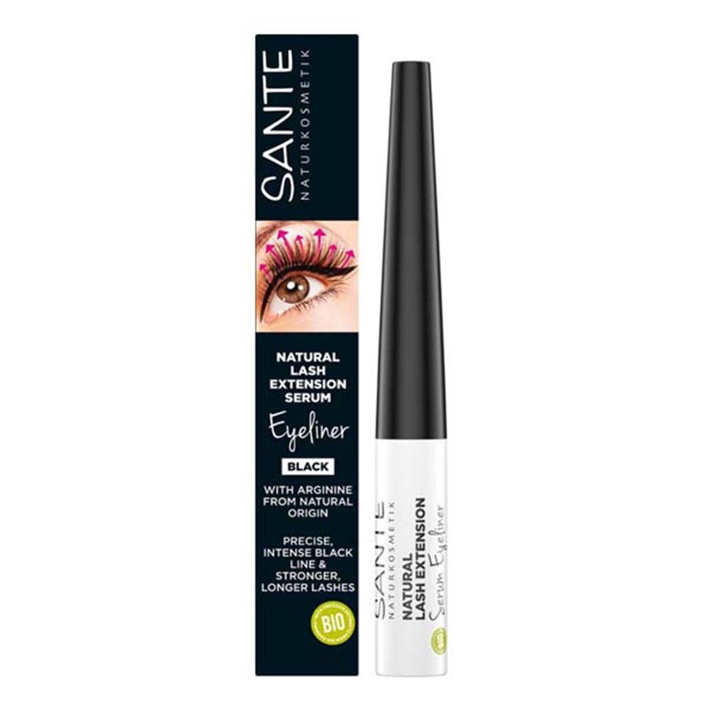 SANTE Gesichtsserum Natural Lash Extension Serum - Eyeliner Black 3,5ml