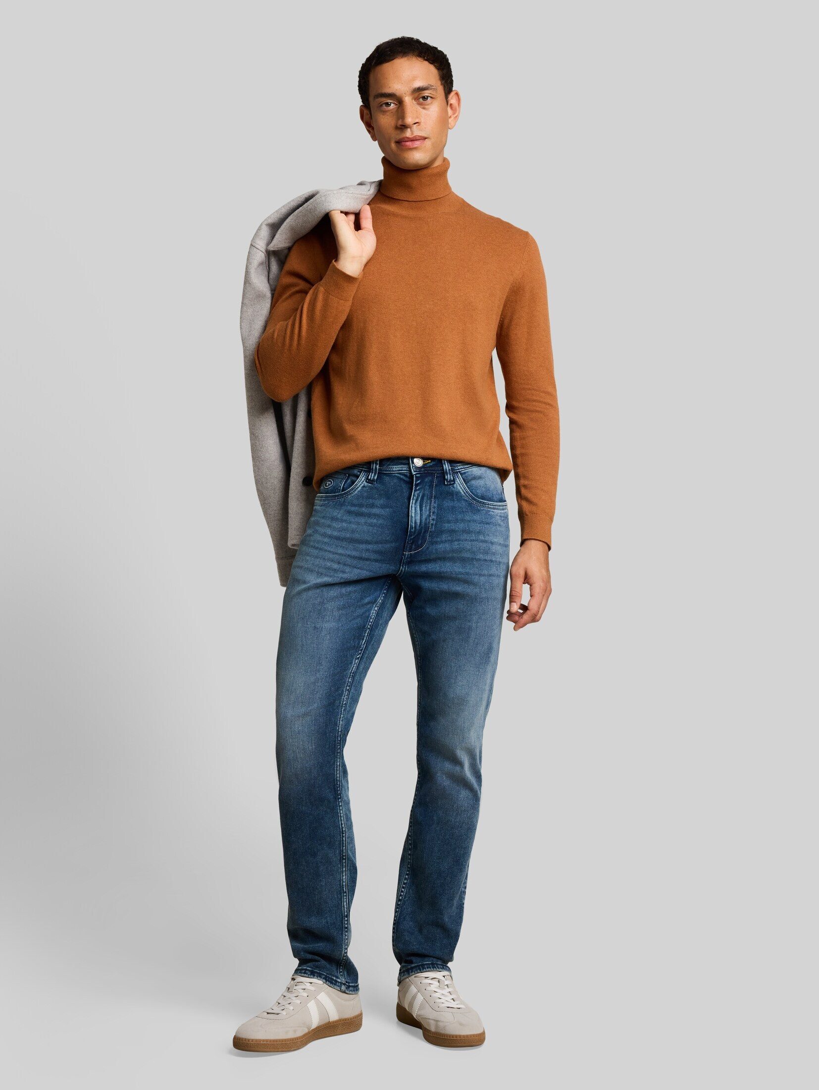 TOM TAILOR Slim-fit-Jeans Jeanshosen TTJOSH REGULAR SLIM Jeans mit Stretch