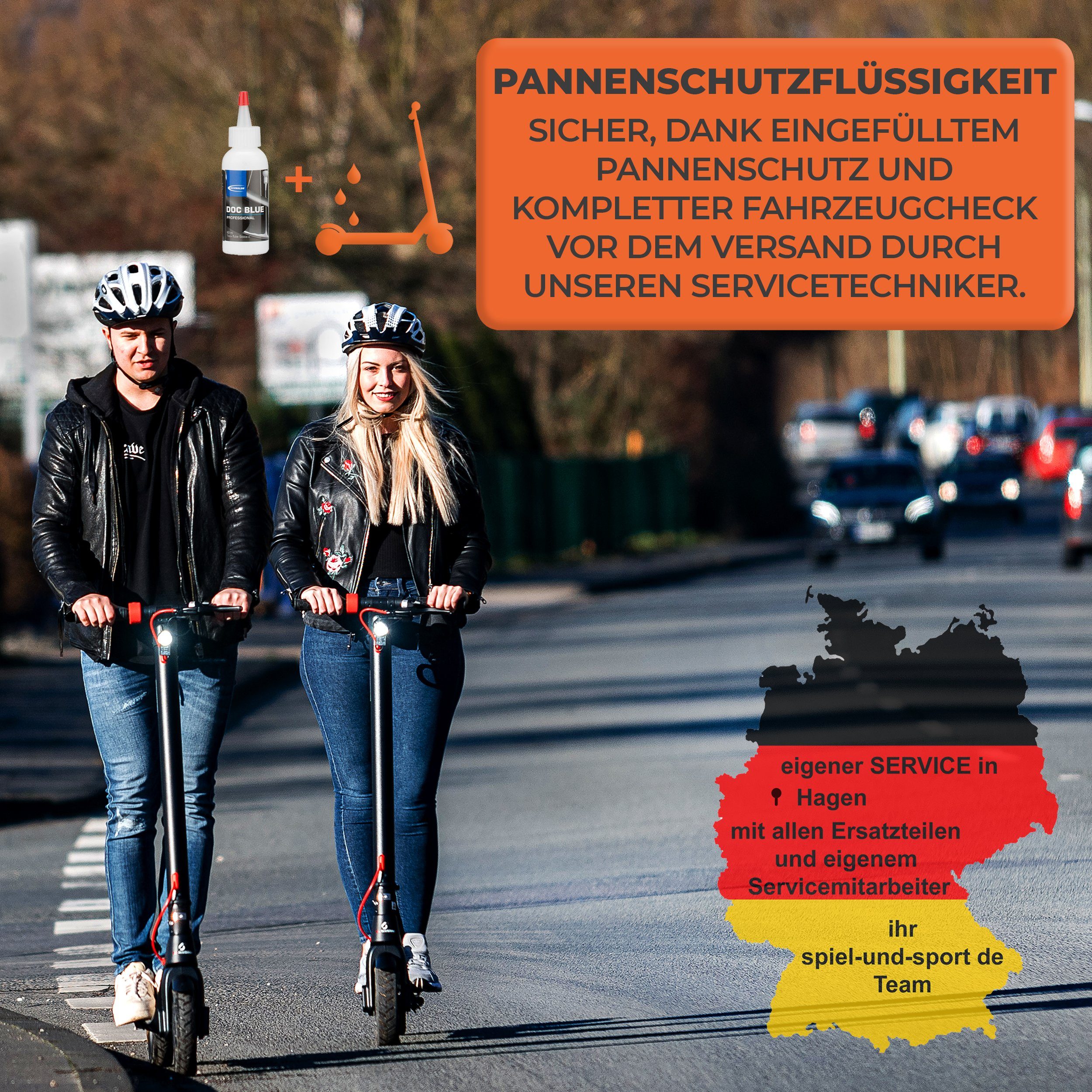 Scoot One E-Scooter SCOOT ONE E-Scooter E7 mit Pannenschutz, 20,00 km/h, klappbar, mit Strassenzulassung, Lithium-Akku