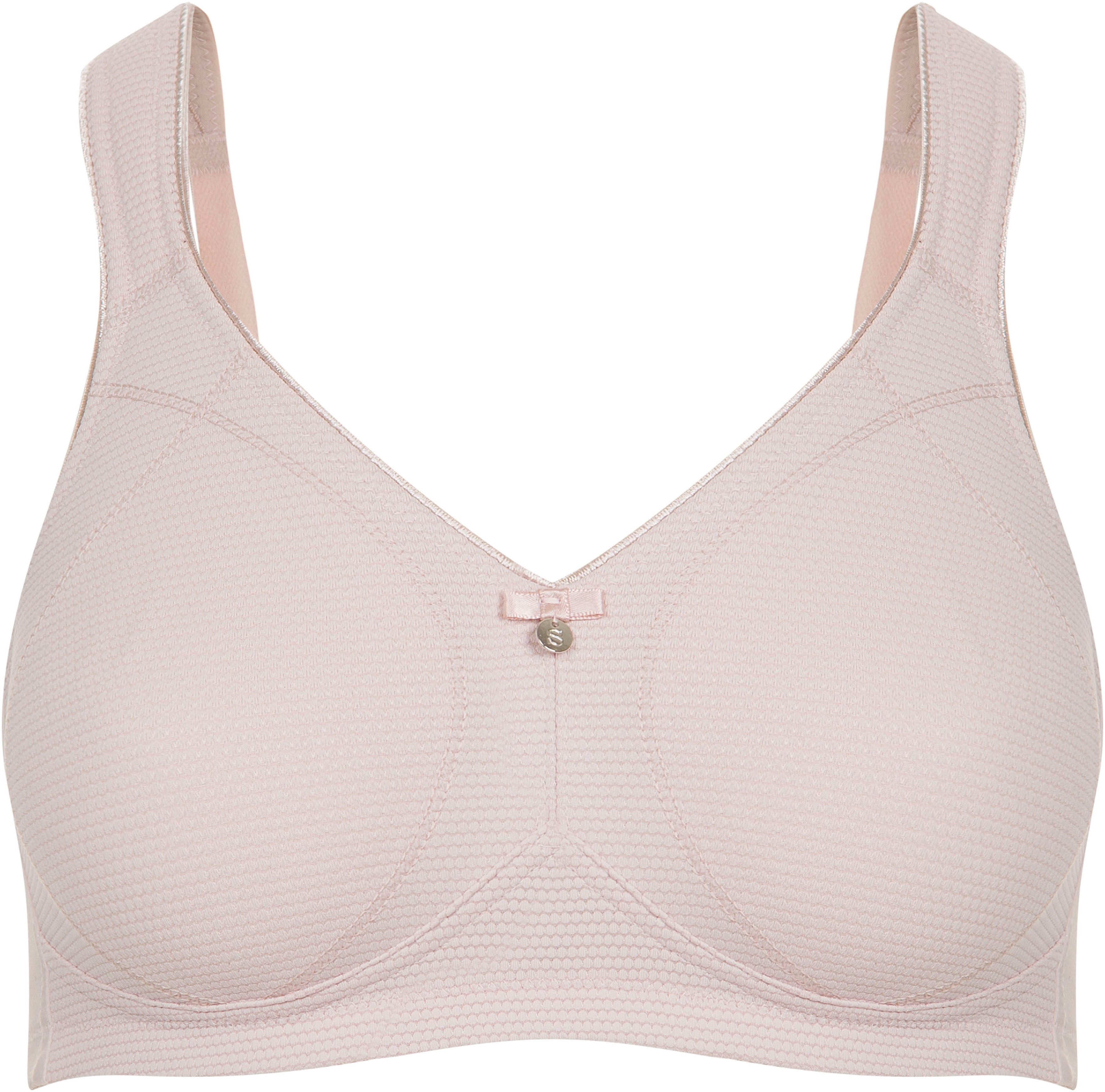 Susa Bügelloser BH Capri vorgeformte Cups, Mikrofaser, Komfort-Träger, bequem