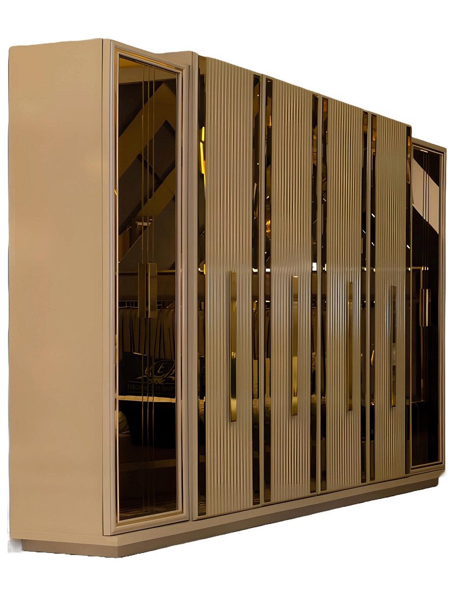 Kleiderschrank Moderne Holzmöbel für das Schlafzimmer - Luxuriöser Kleiderschrank