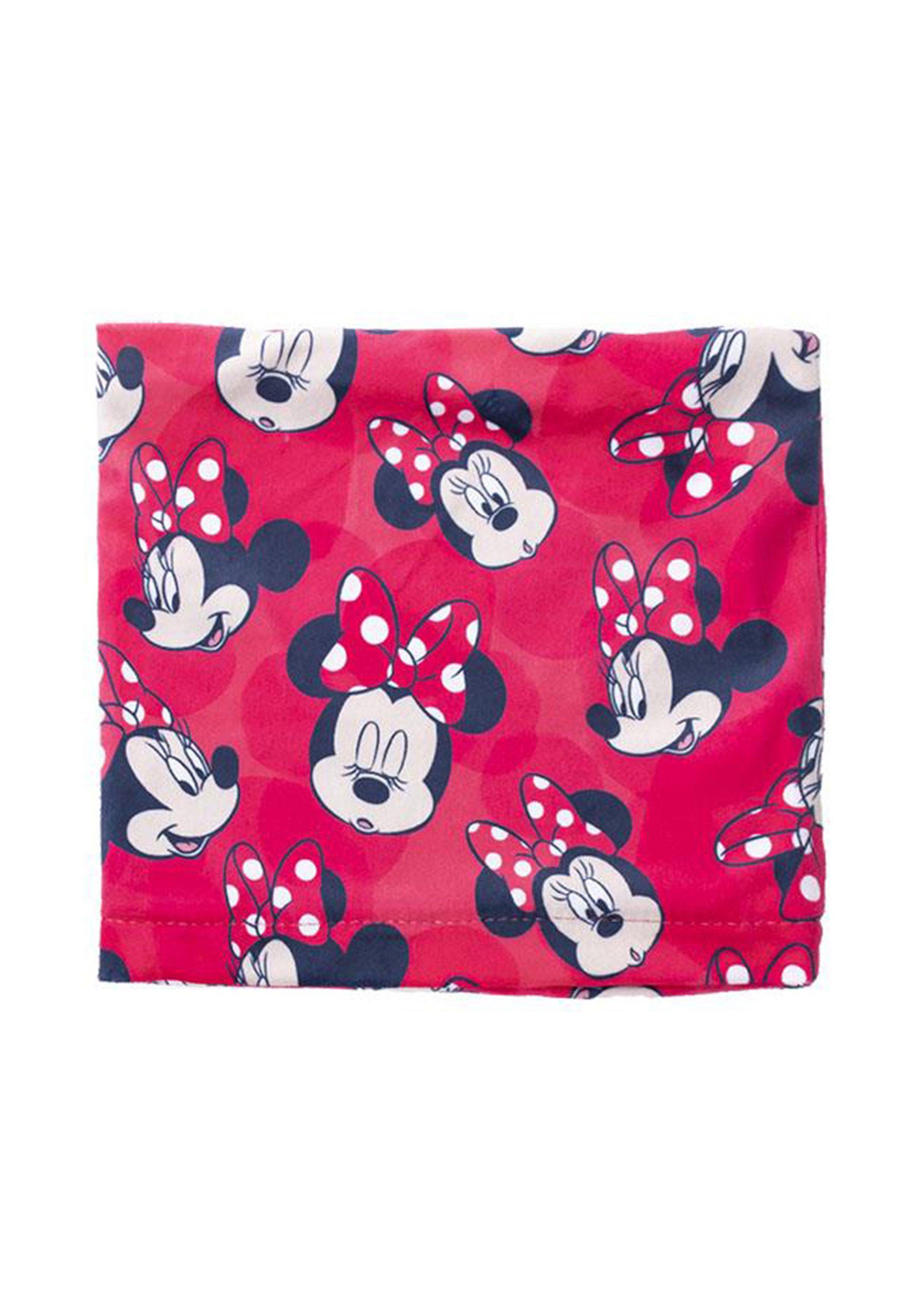 Handschuhe Disney Schal Minnie Kinder Mouse Mütze Schlauch-Schal Winter-Set 3-tlg) Mütze (SET, & Mädchen