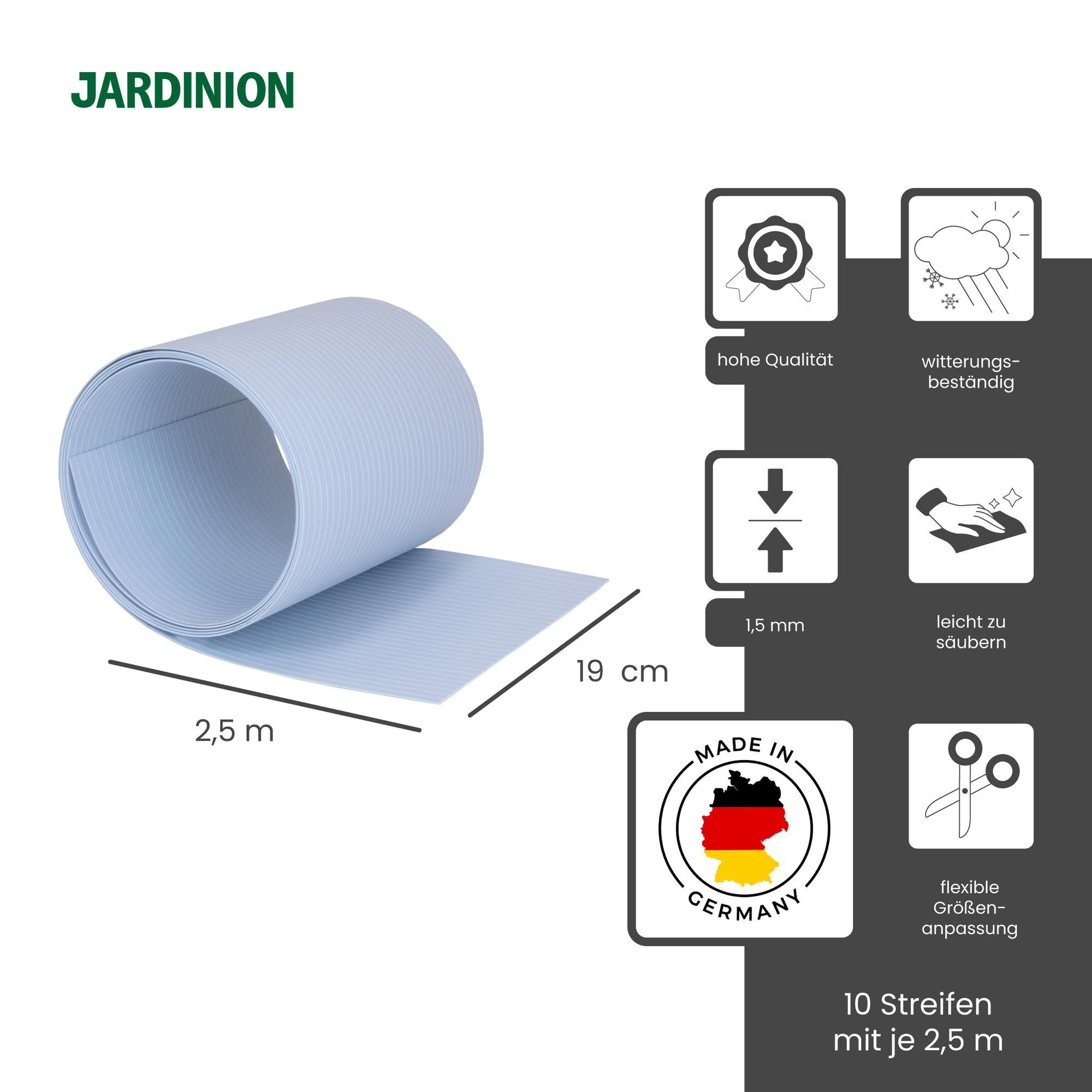 Jardinion Sichtschutzstreifen, (Doppelstabmattenzaun Sichtschutz, Sichtschu günstig online kaufen